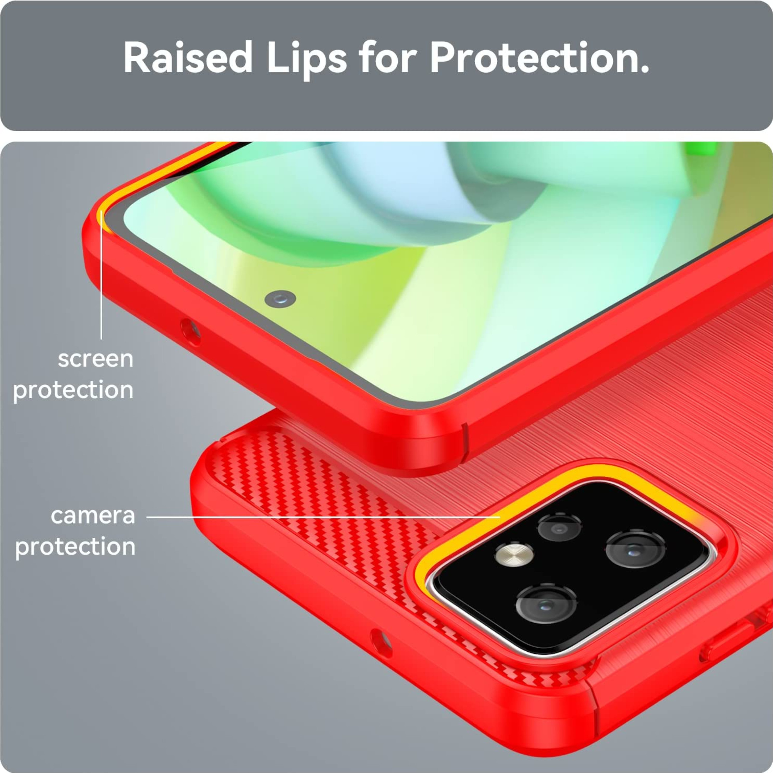 Funda protectora de goma poliuretano termoplástico cepillado con textura híbrida para Google Pixel 8 5G - Imagen 32 de 33