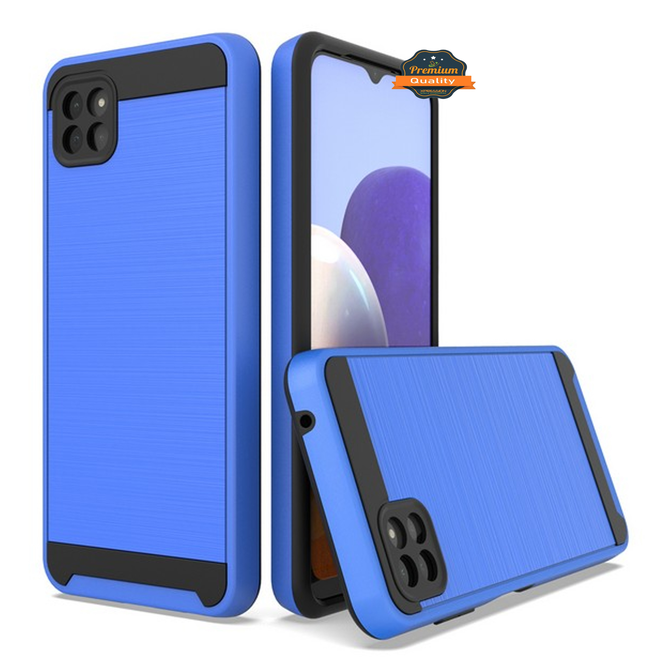 For Apple iPhone 11 Rugged TPU + PC Brushed Texture Hybrid Dual Layer Case Cover - Picture 18 of 49