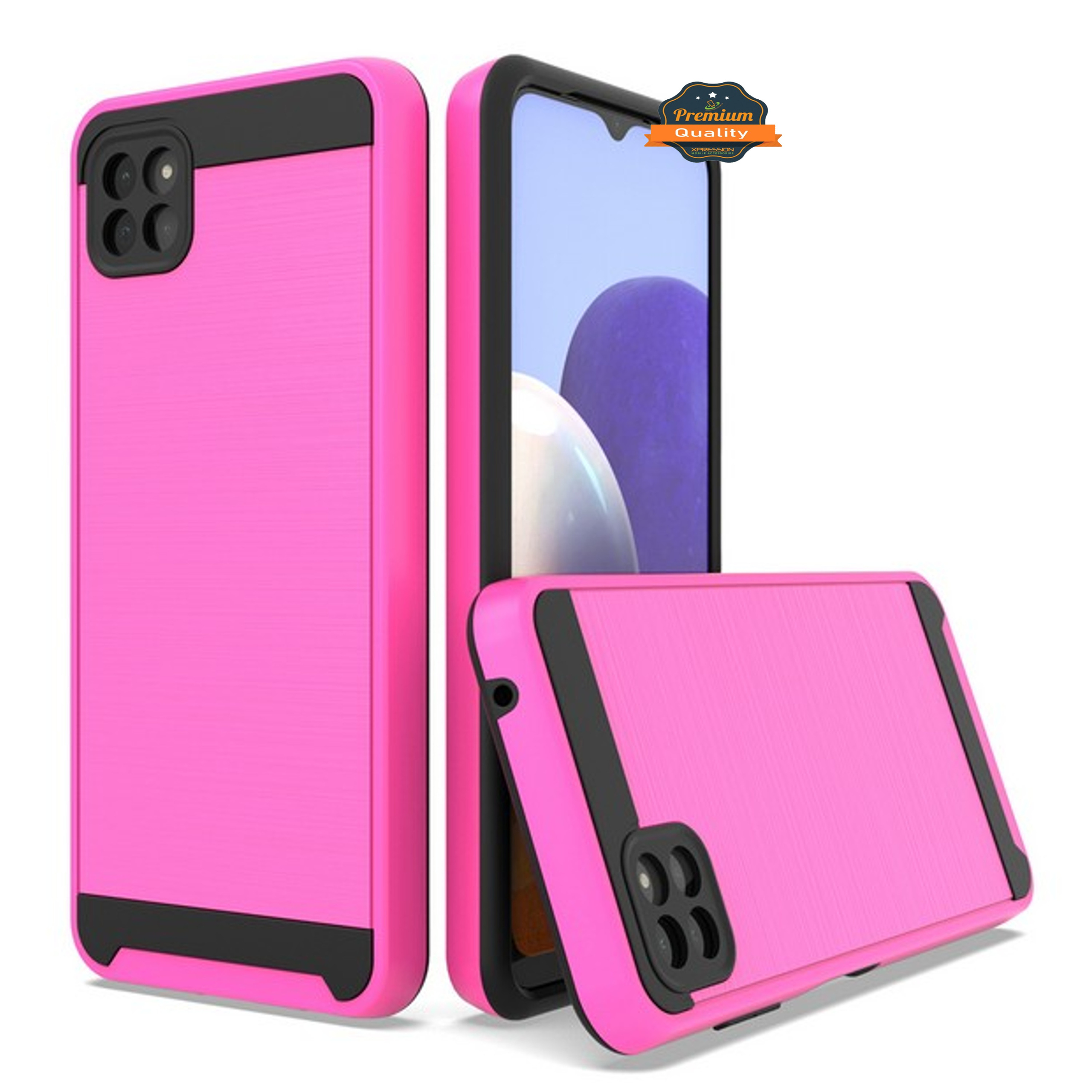 For Apple iPhone 11 Rugged TPU + PC Brushed Texture Hybrid Dual Layer Case Cover - Picture 34 of 49