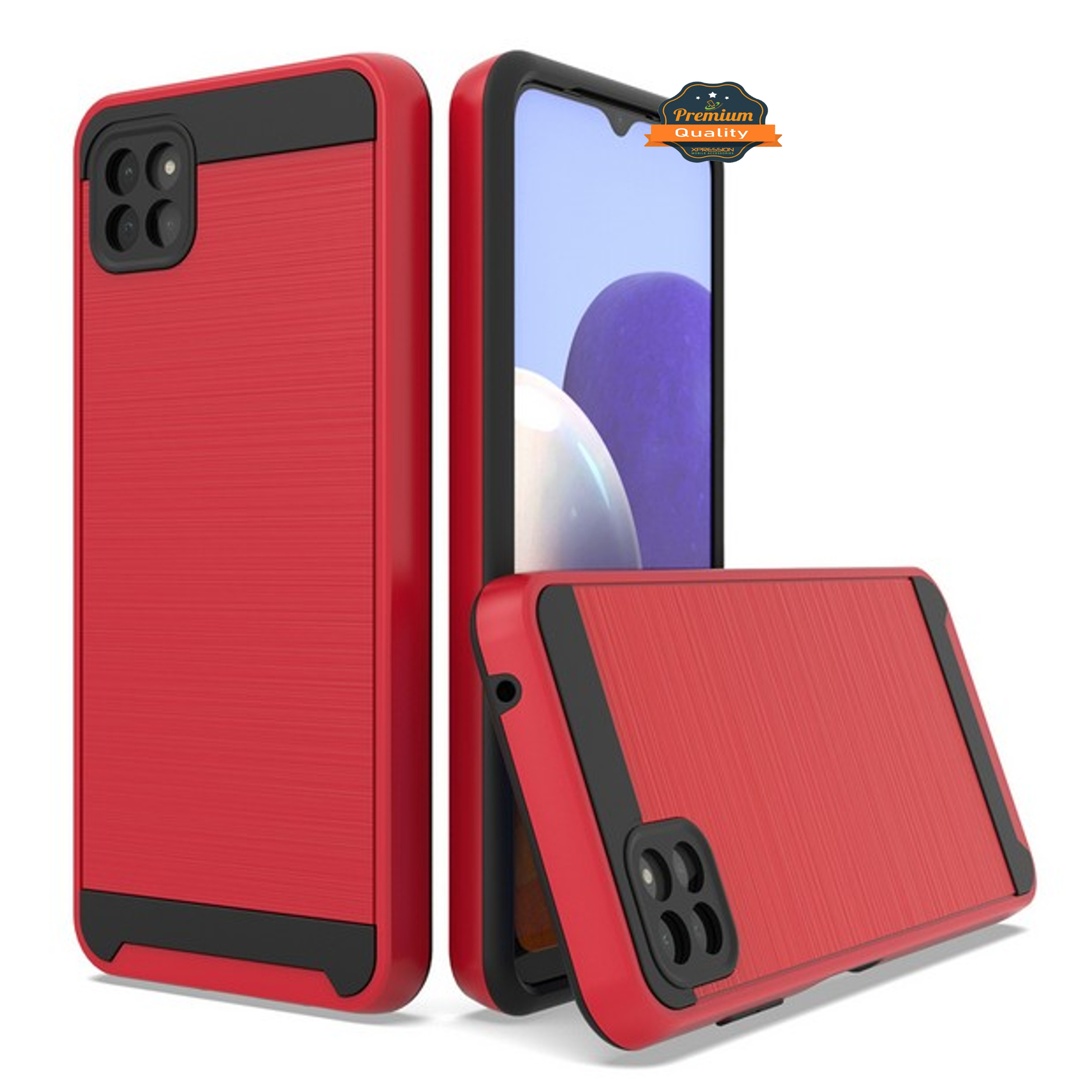 For Apple iPhone 11 Rugged TPU + PC Brushed Texture Hybrid Dual Layer Case Cover - Picture 26 of 49