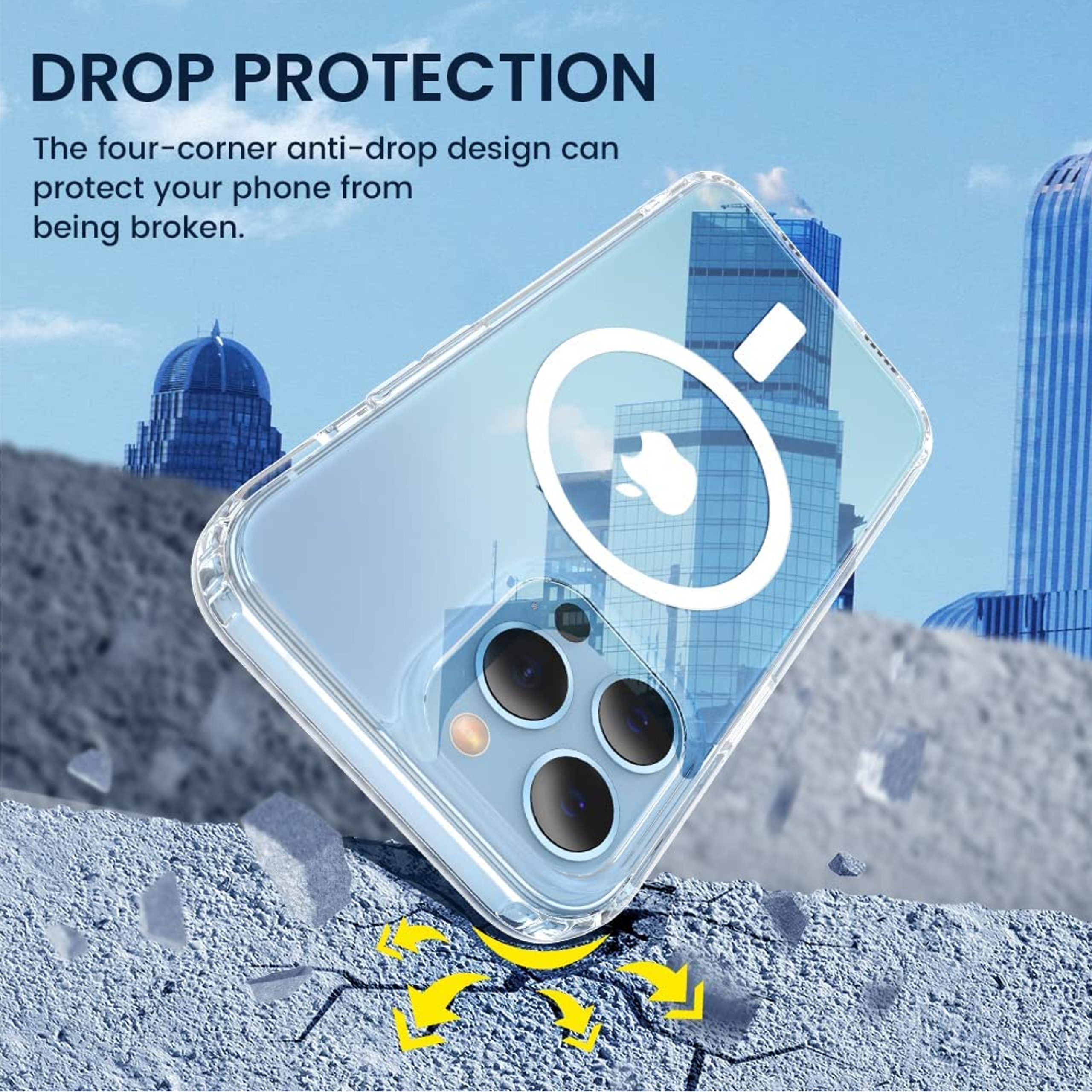 Mini Estuche Magnético Compatible con Funda Magsafe para Apple iPhone 13/12 Pro Max - Imagen 37 de 64