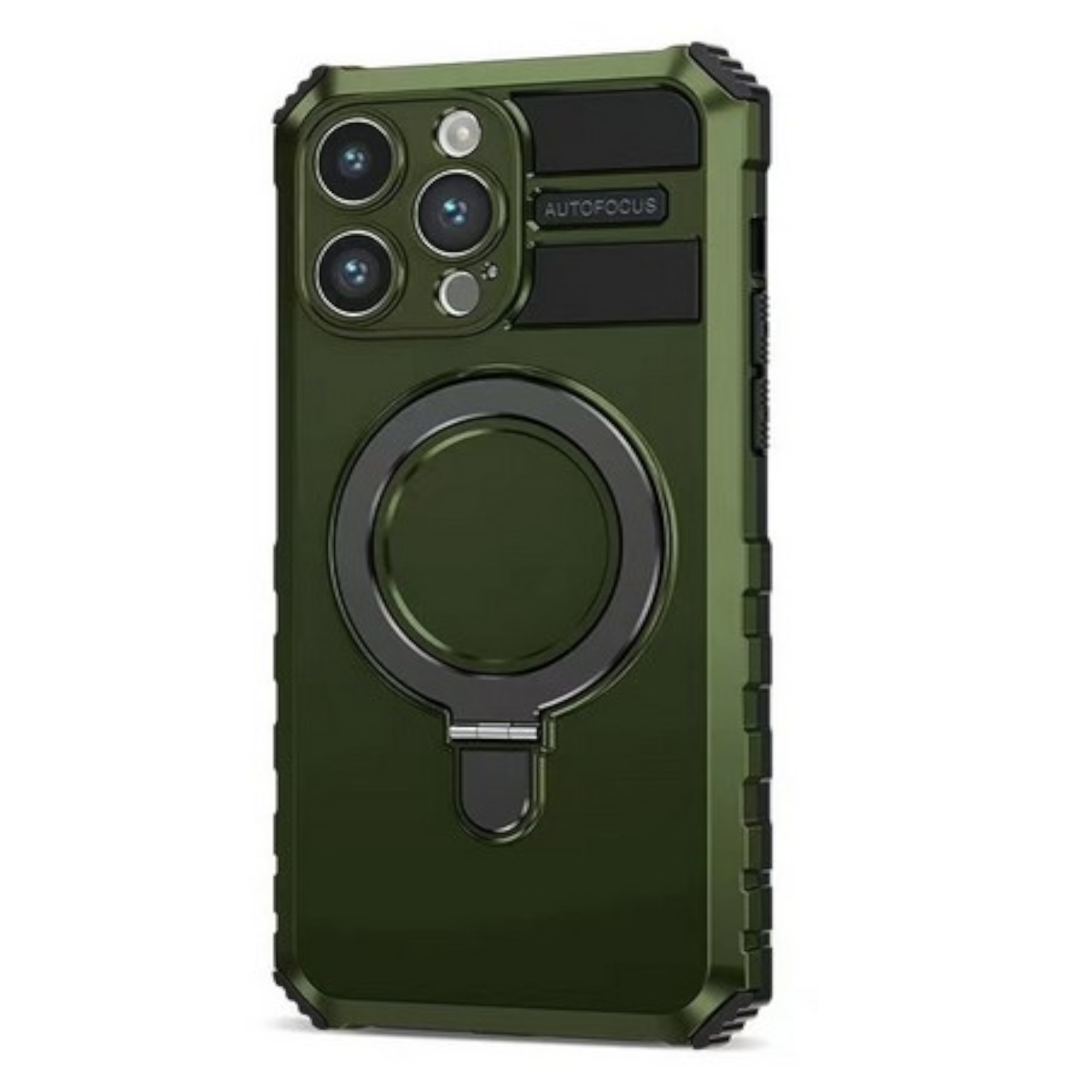 For iPhone 15 Pro Hybrid 2in1 Invisible Stand Compatible with Magsafe Case Cover - Picture 25 of 51