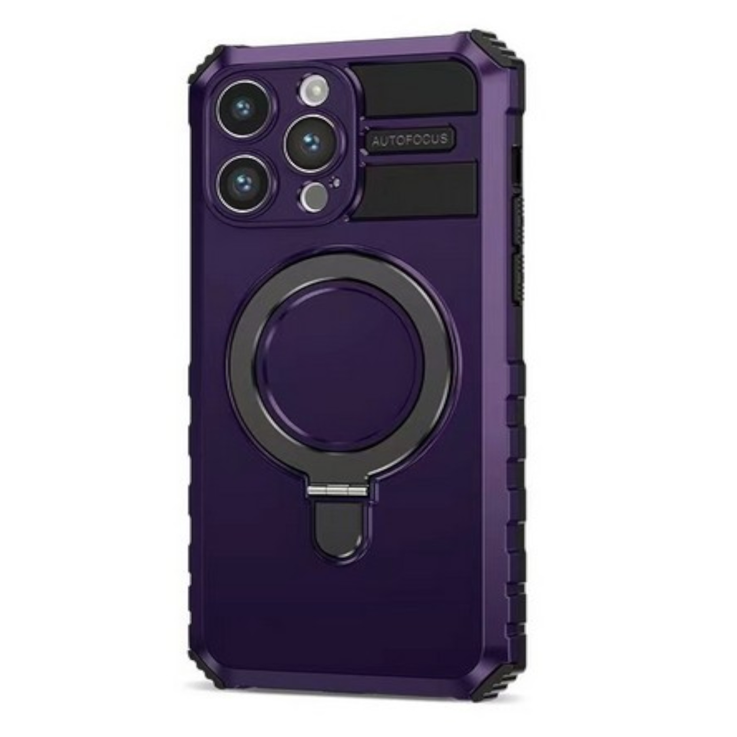 For iPhone 15 Pro Hybrid 2in1 Invisible Stand Compatible with Magsafe Case Cover - Picture 39 of 51