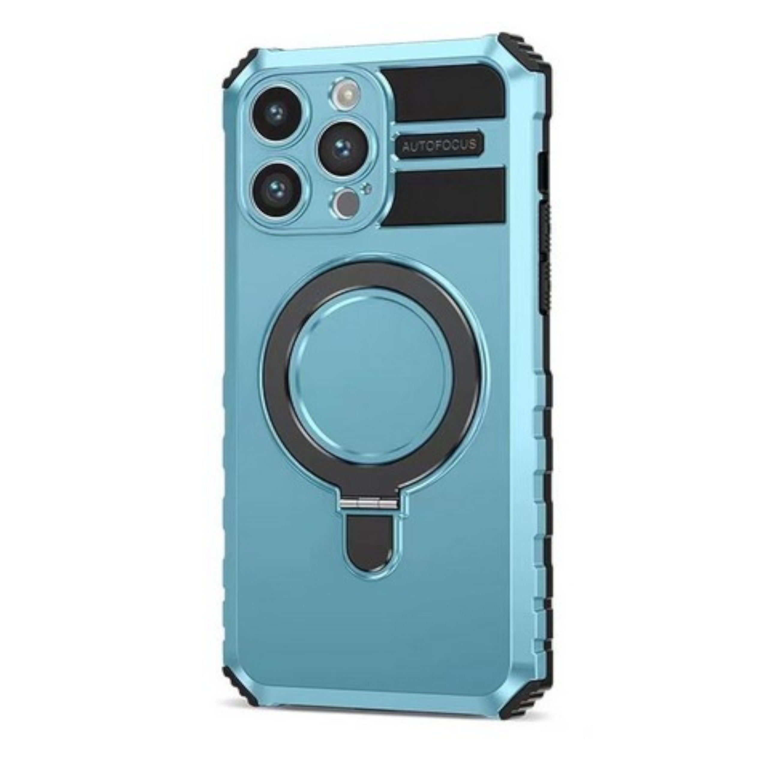 For iPhone 15 Pro Hybrid 2in1 Invisible Stand Compatible with Magsafe Case Cover - Picture 46 of 51