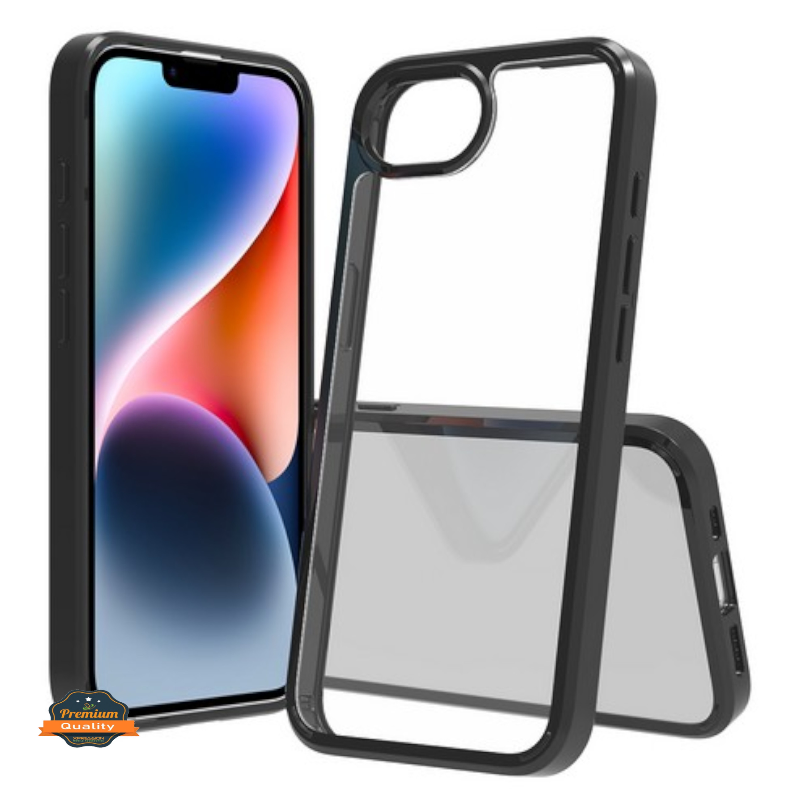 For Apple iPhone 16e /iPhone SE4 Clear Back TPU Bumper Frame Hybrid Case Cover - Picture 10 of 27