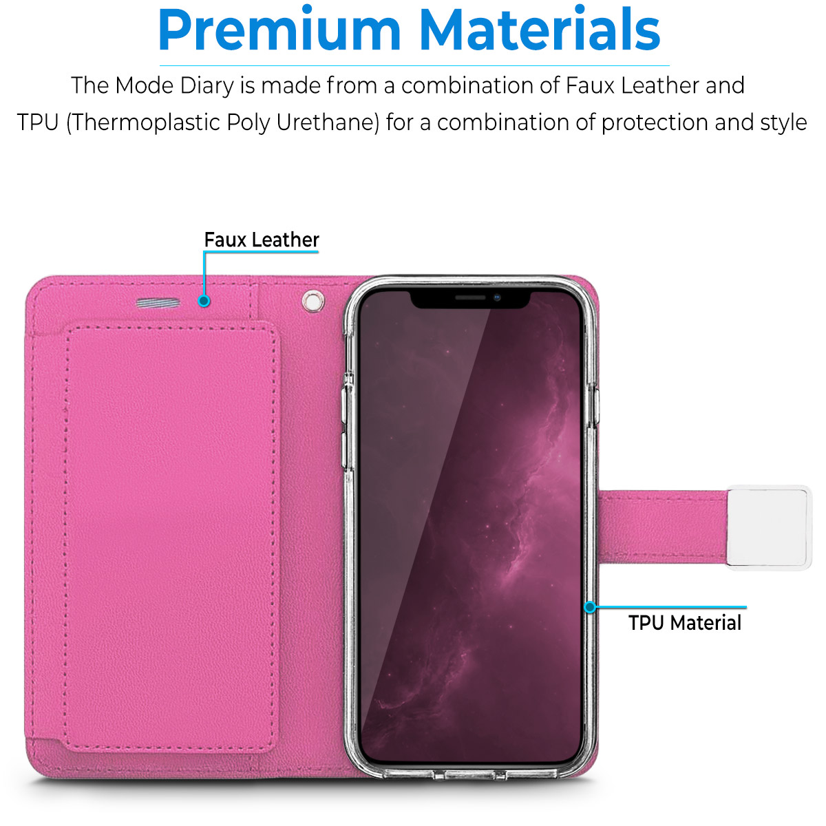 For Apple iPhone 16e / SE4 Wallet PU Leather 6 Card Slots Folio Pouch Case Cover - Picture 37 of 48