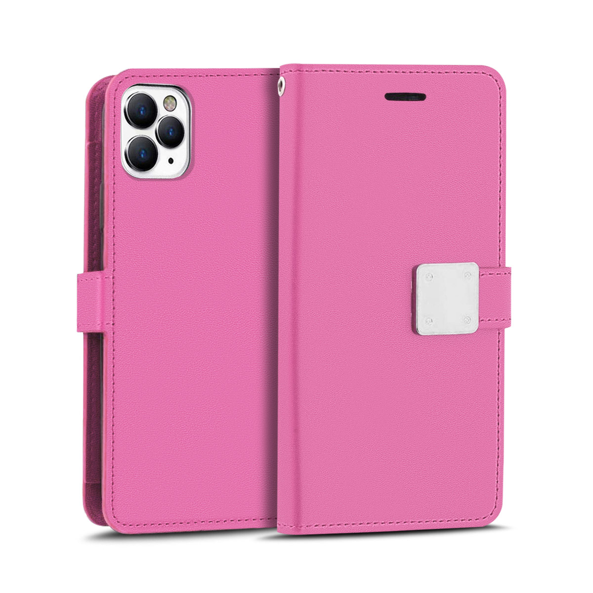 For Apple iPhone 16e / SE4 Wallet PU Leather 6 Card Slots Folio Pouch Case Cover - Picture 40 of 48