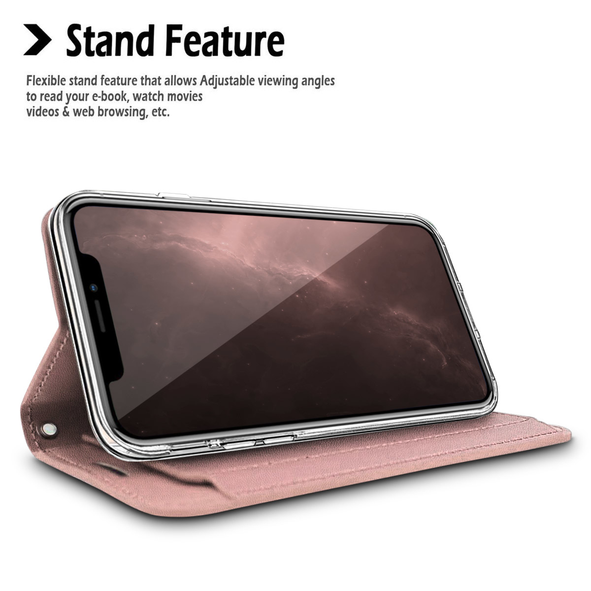 For Apple iPhone 16e / SE4 Wallet PU Leather 6 Card Slots Folio Pouch Case Cover - Picture 45 of 48