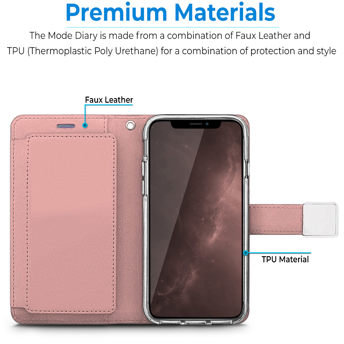 For Apple iPhone 16e / SE4 Wallet PU Leather 6 Card Slots Folio Pouch Case Cover - Picture 44 of 48