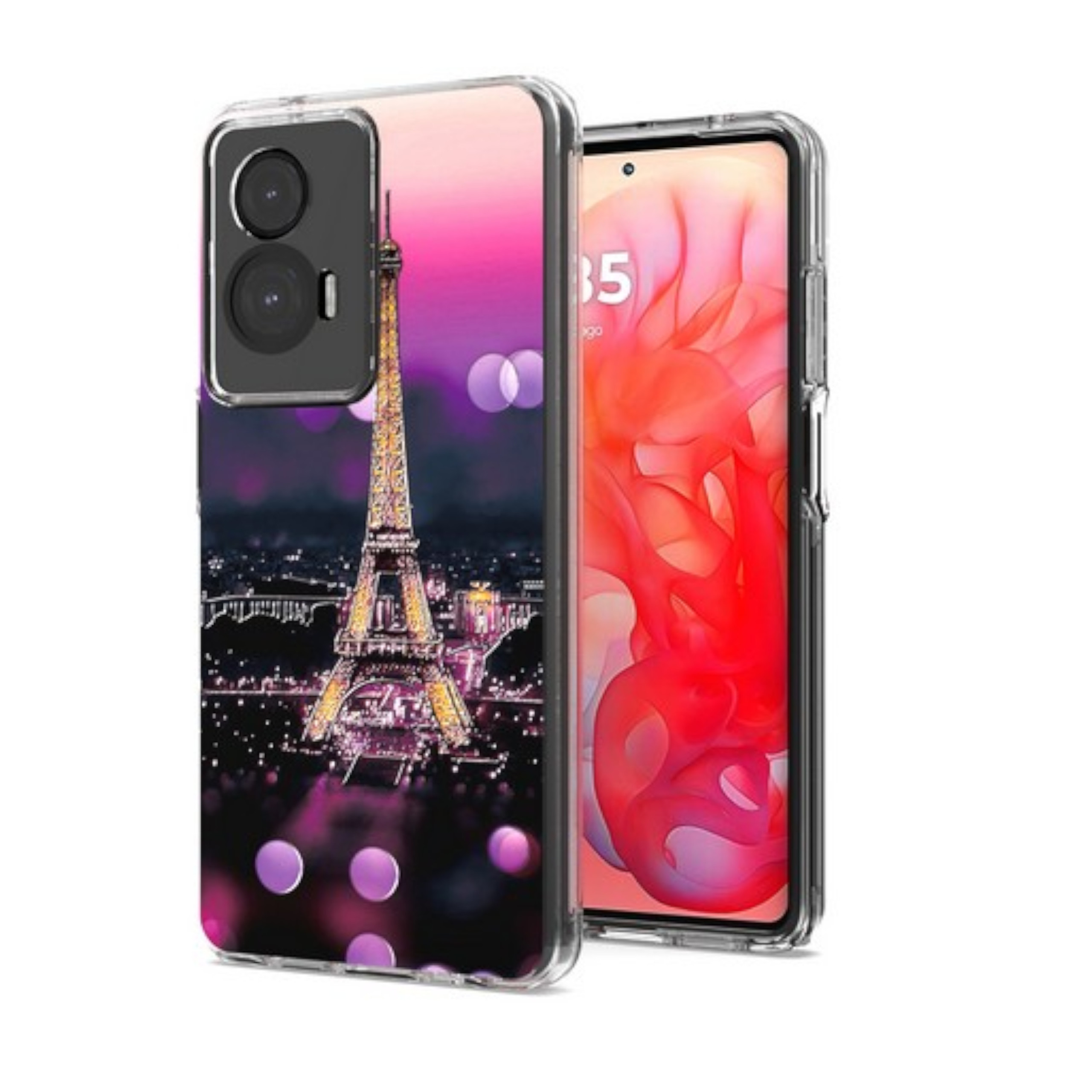 For Apple iPhone 16 Plus Hybrid Image Patterns Hard Back TPU Rubber Case Cover - Picture 43 of 56