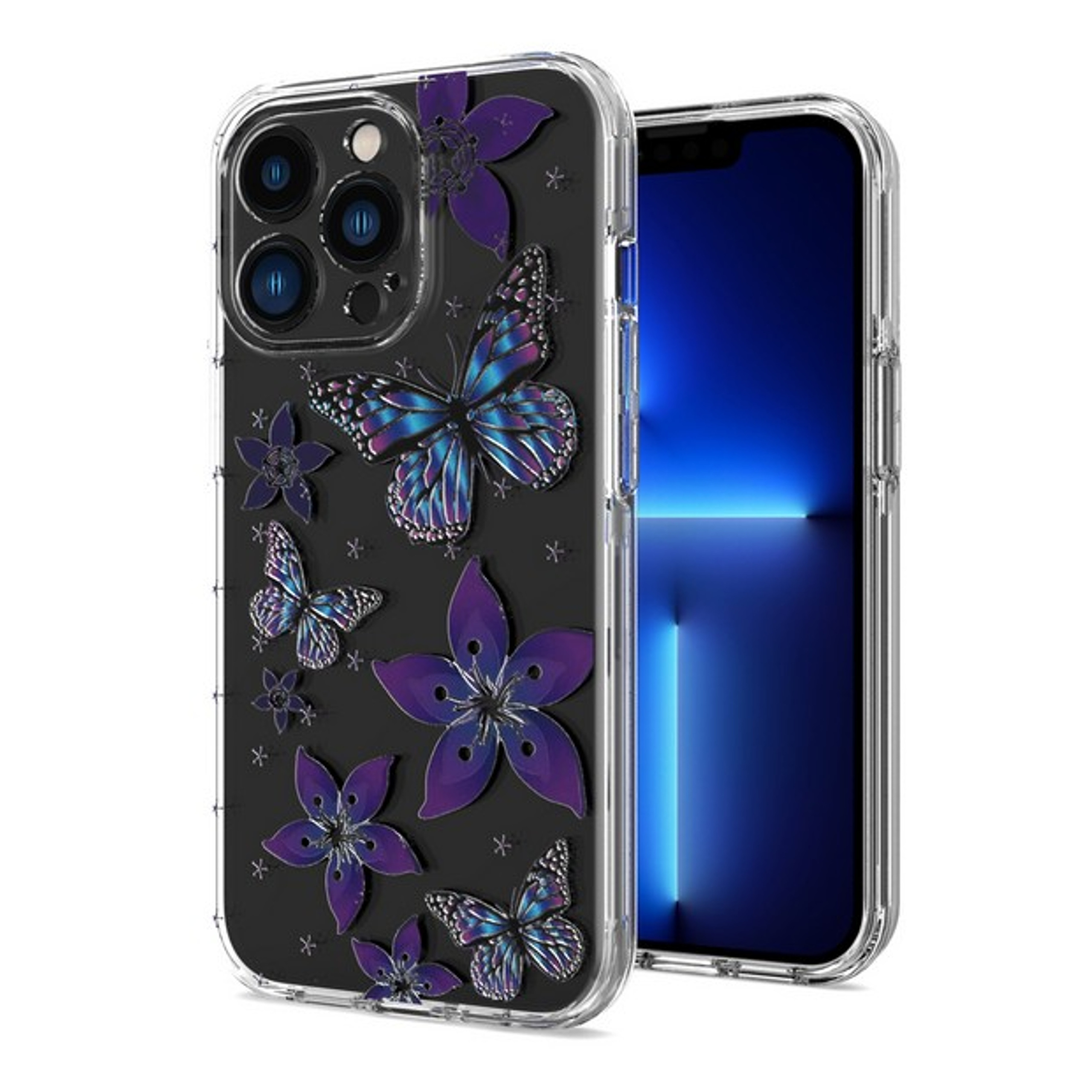 For Apple iPhone 16 Plus Hybrid Image Patterns Hard Back TPU Rubber Case Cover - Picture 56 of 56