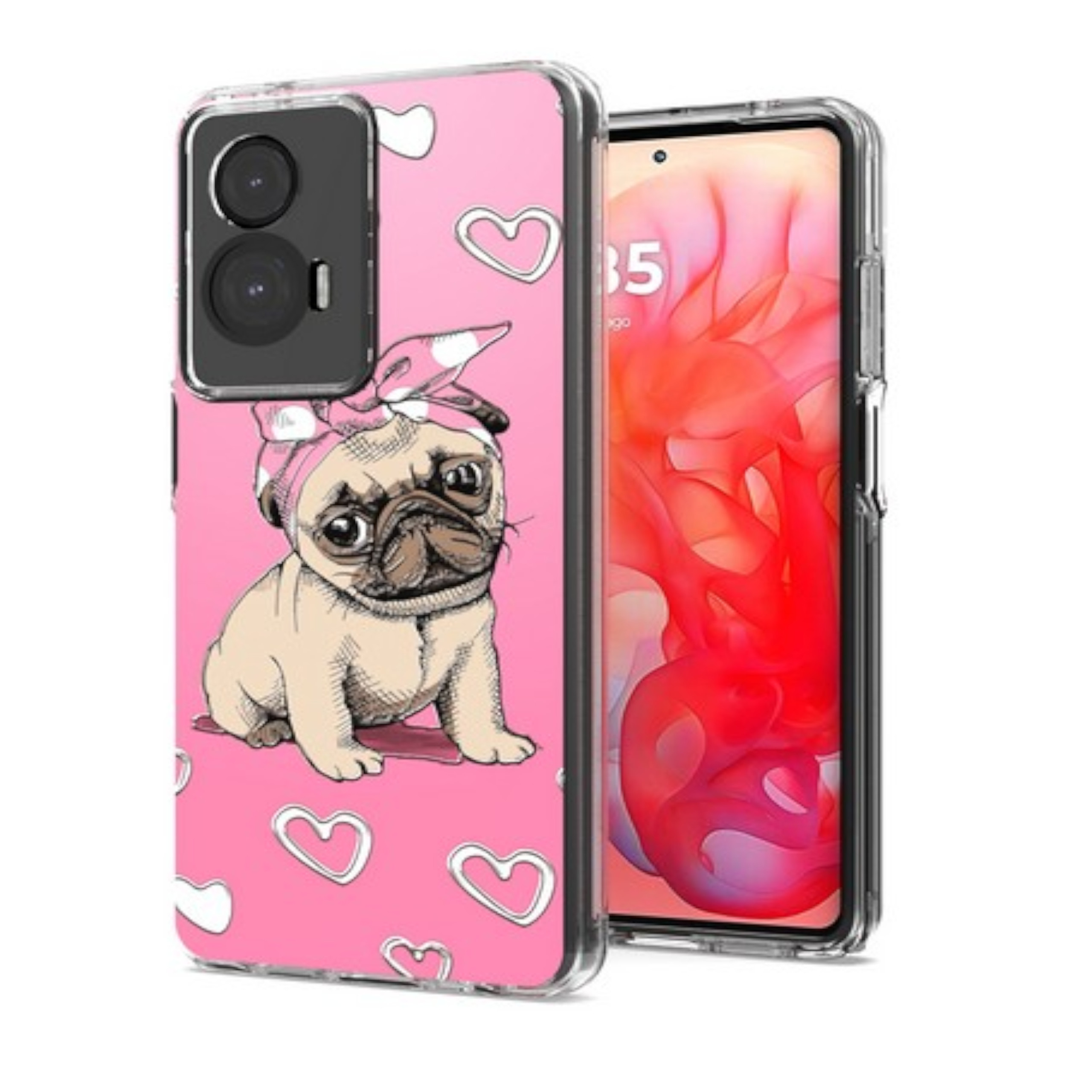 For Apple iPhone 16 Plus Hybrid Image Patterns Hard Back TPU Rubber Case Cover - Picture 51 of 56
