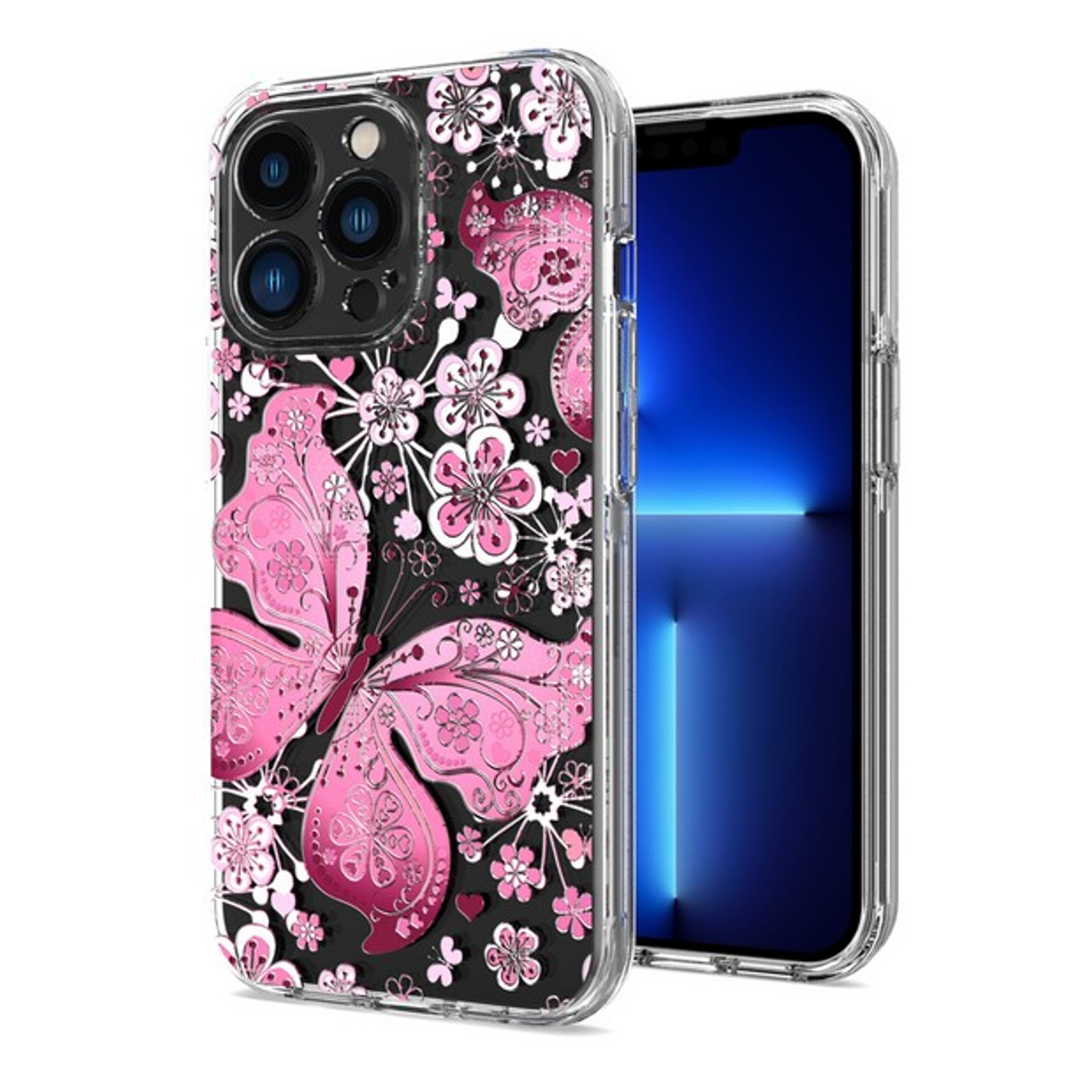 For Apple iPhone 16 Plus Hybrid Image Patterns Hard Back TPU Rubber Case Cover - Picture 26 of 56