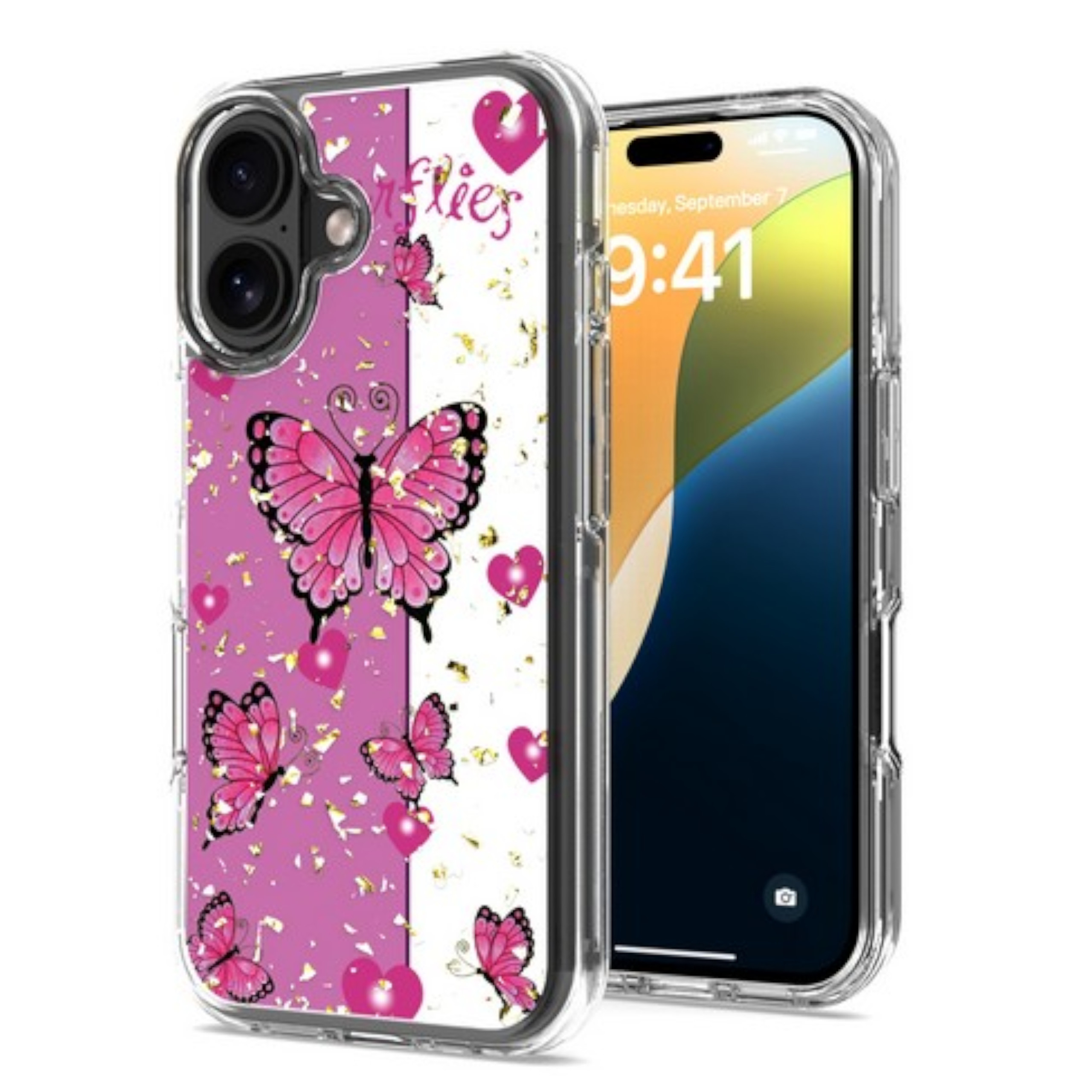 For Apple iPhone 16 Plus Fashion Marble Design Hard PC TPU Hybrid Case Cover - Picture 27 of 41