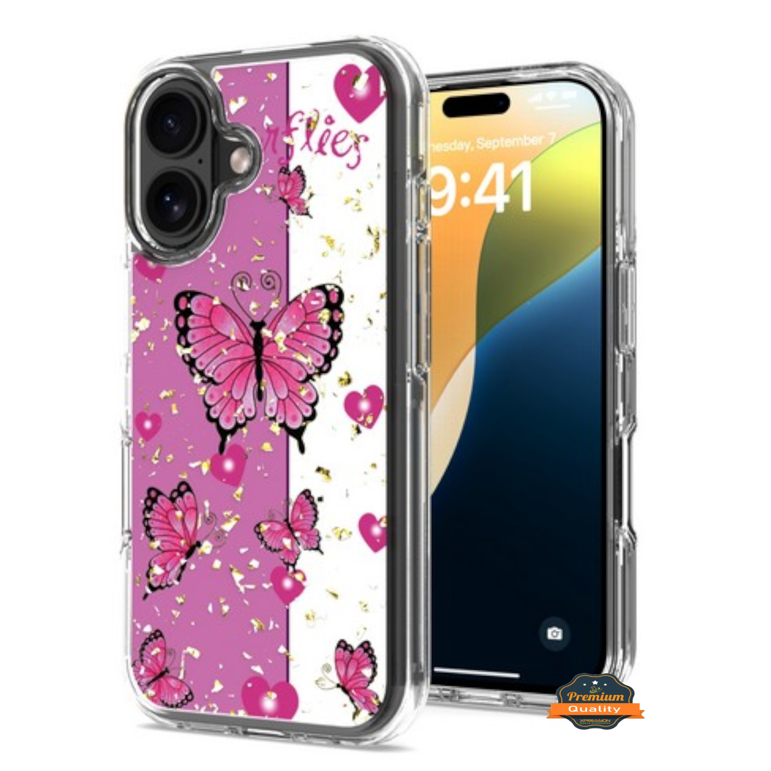 For Apple iPhone 16 Plus Fashion Marble Design Hard PC TPU Hybrid Case Cover - Picture 26 of 41