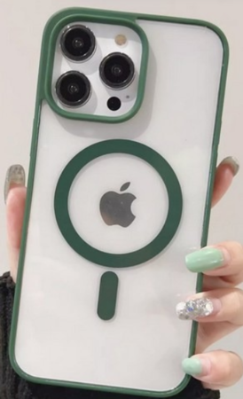 For Apple iPhone 17 Clear MagSafe Compatible Slim Color Edge Bumper Case Cover - Picture 27 of 57