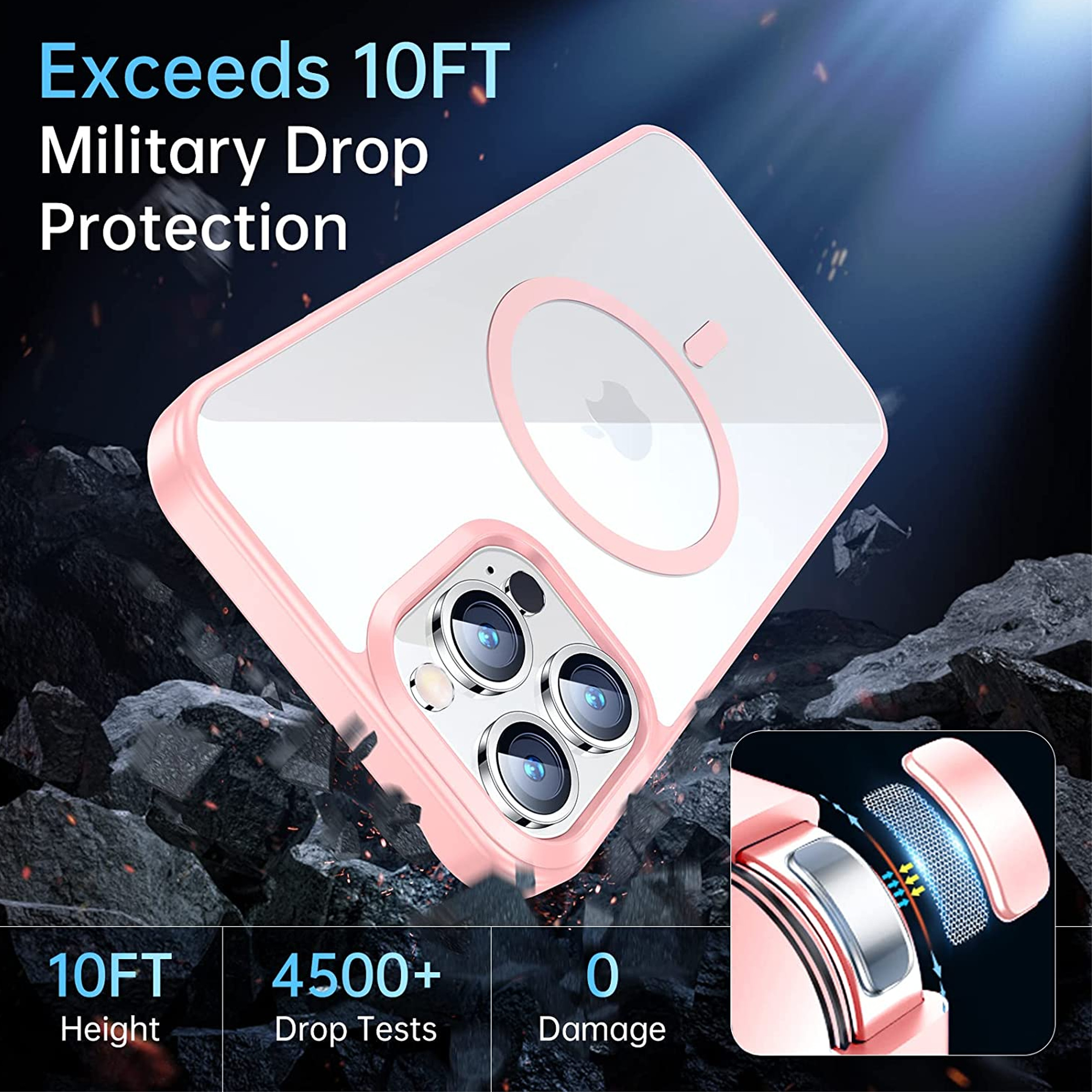 For Apple iPhone 17 Clear MagSafe Compatible Slim Color Edge Bumper Case Cover - Picture 32 of 57