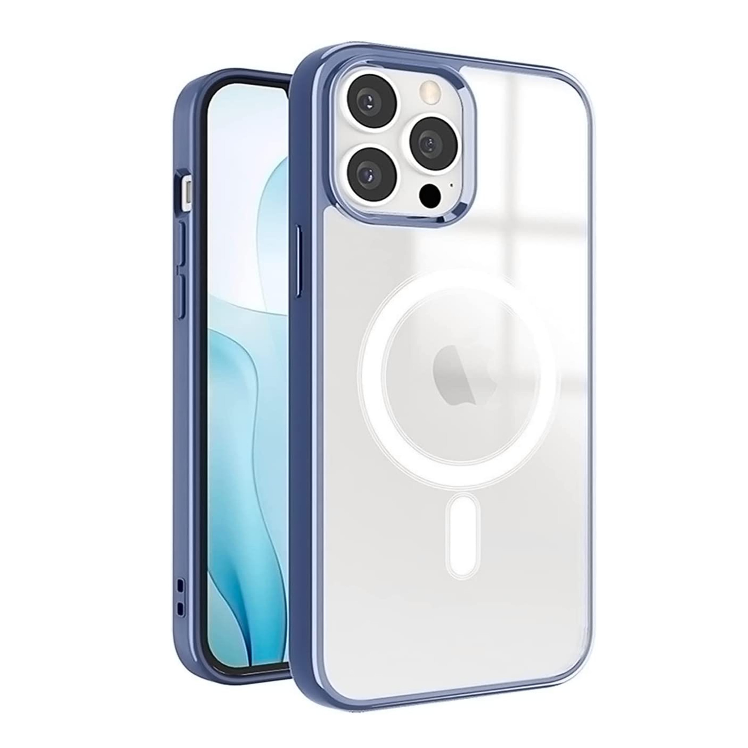 For Apple iPhone 17 Clear MagSafe Compatible Slim Color Edge Bumper Case Cover - Picture 19 of 57