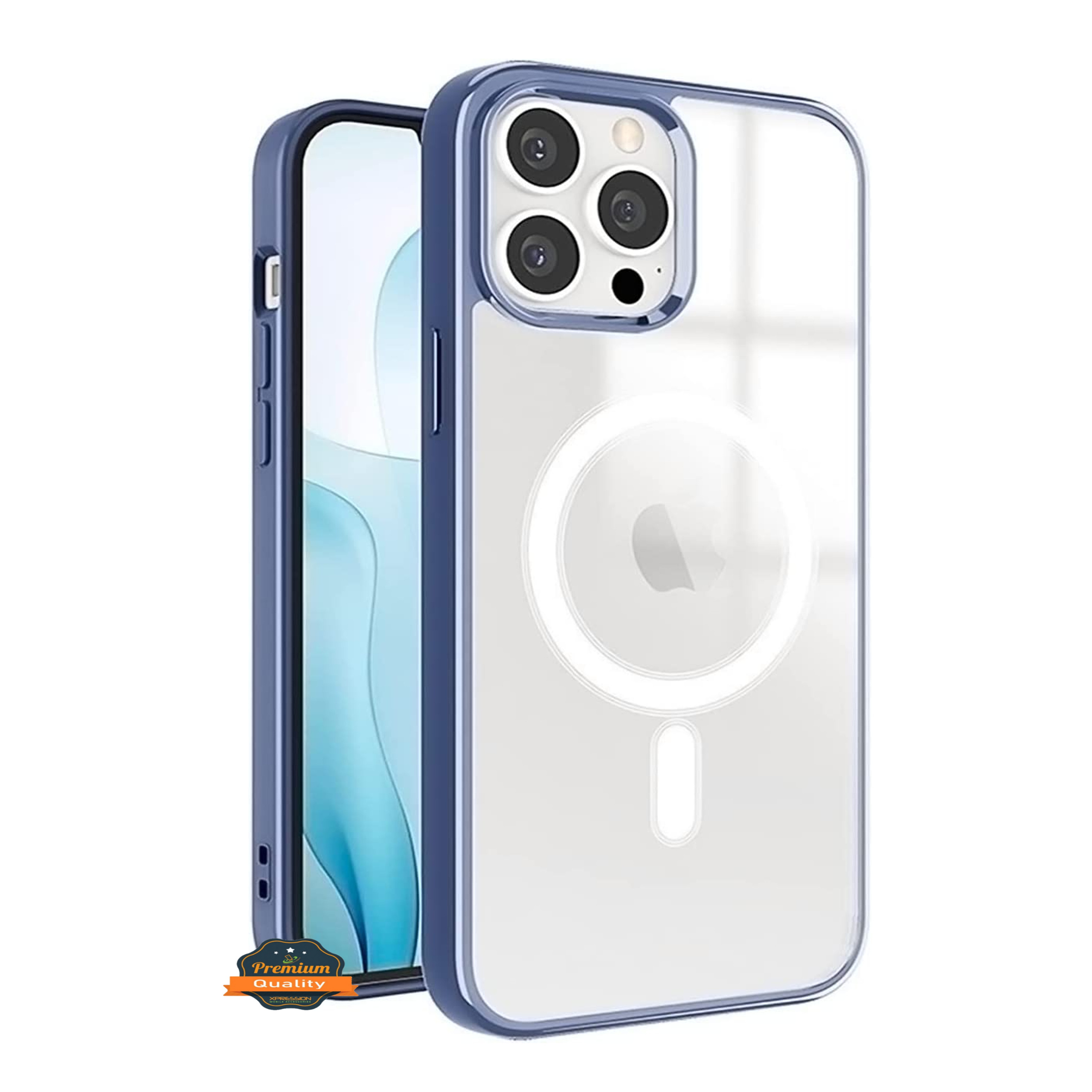 For Apple iPhone 17 Clear MagSafe Compatible Slim Color Edge Bumper Case Cover - Picture 18 of 57