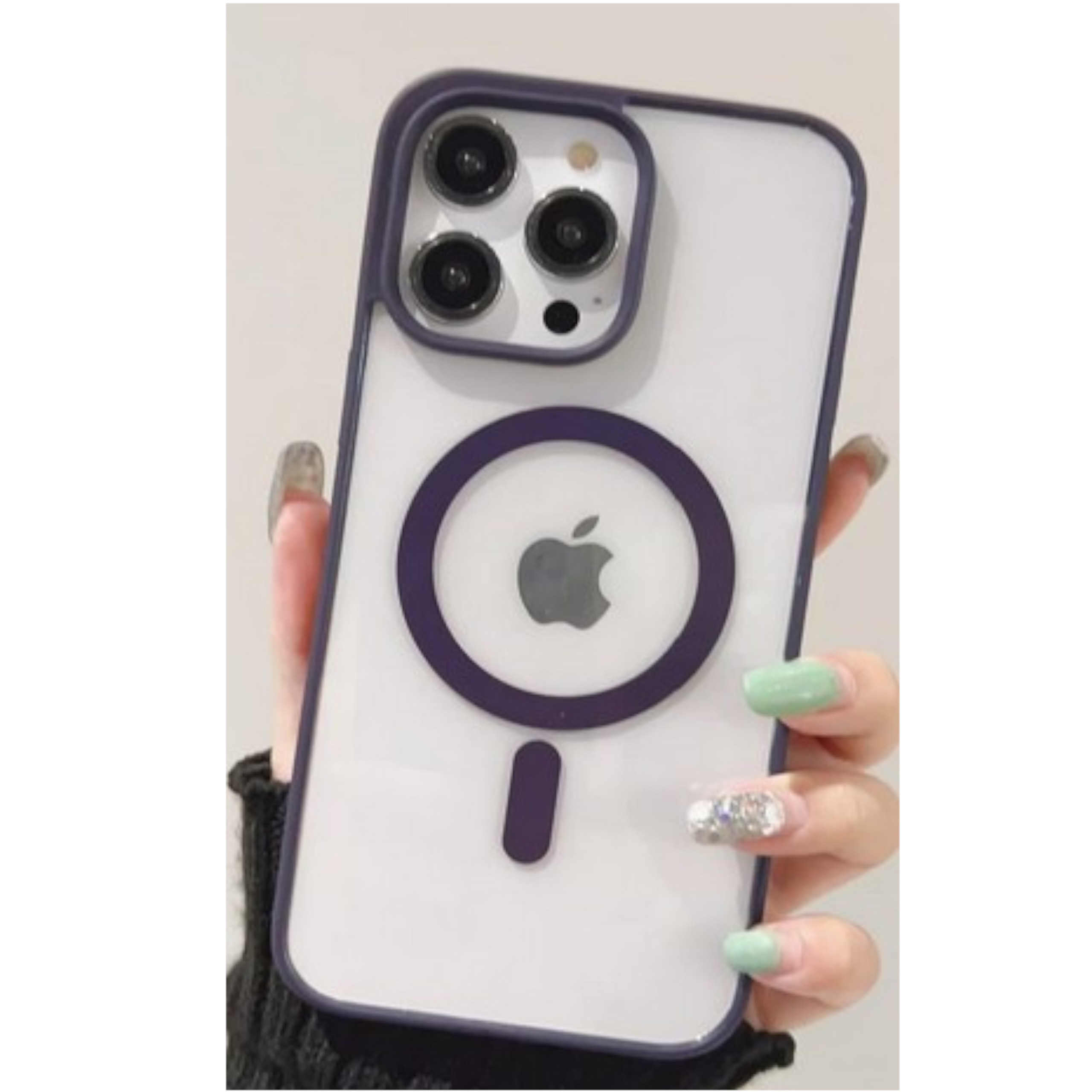 For Apple iPhone 17 Clear MagSafe Compatible Slim Color Edge Bumper Case Cover - Picture 51 of 57