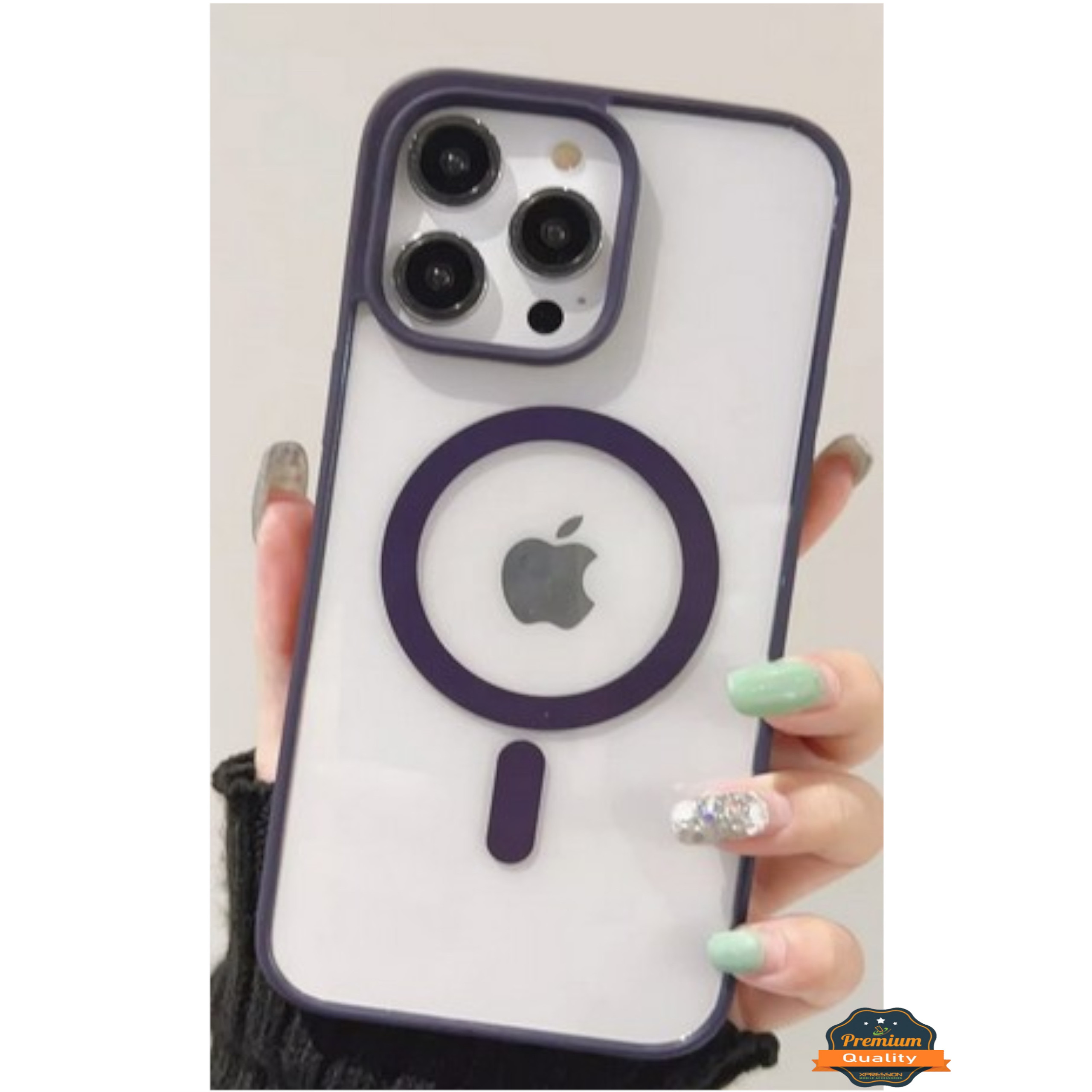 For Apple iPhone 17 Clear MagSafe Compatible Slim Color Edge Bumper Case Cover - Picture 50 of 57