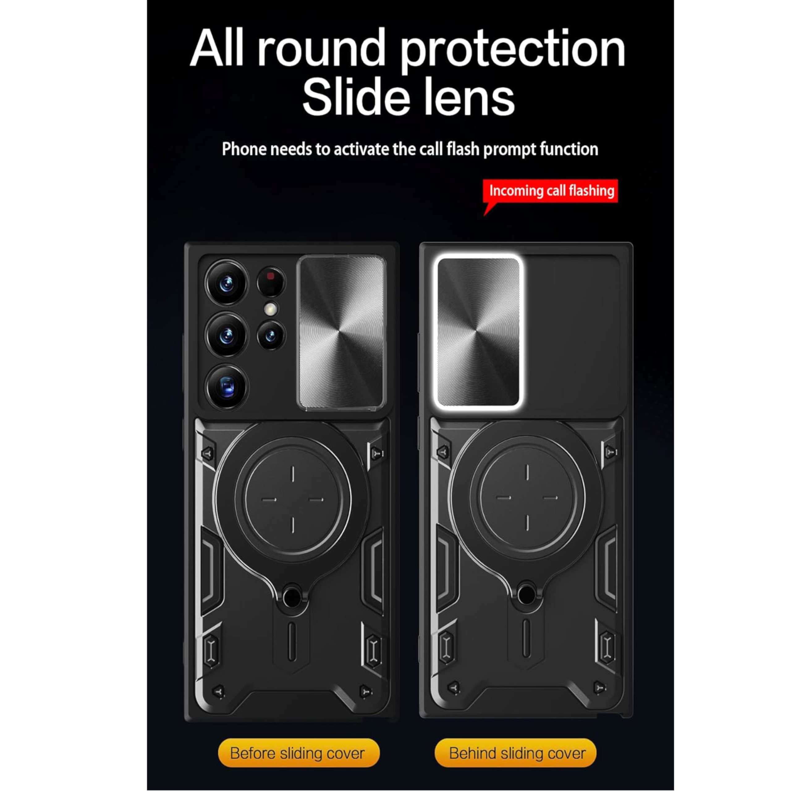 For Apple iPhone 17 Pro Max MagSafe Compatible w/ Ring Stand & Lens Case Cover - Picture 52 of 56