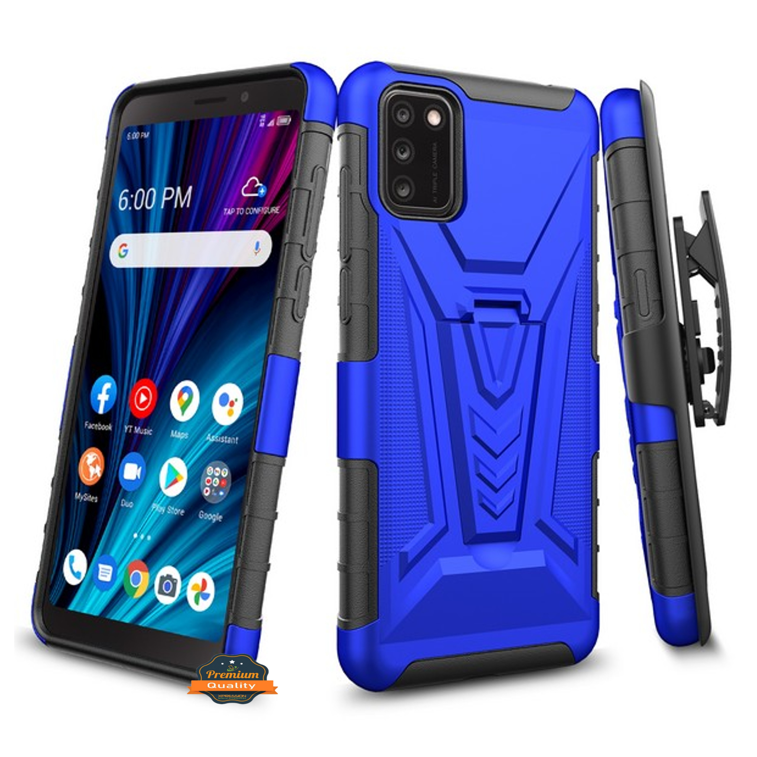 For Apple iPhone SE 3 (2022) SE/8/7 Belt Clip Holster, Stand Hybrid Case Cover - Picture 21 of 37