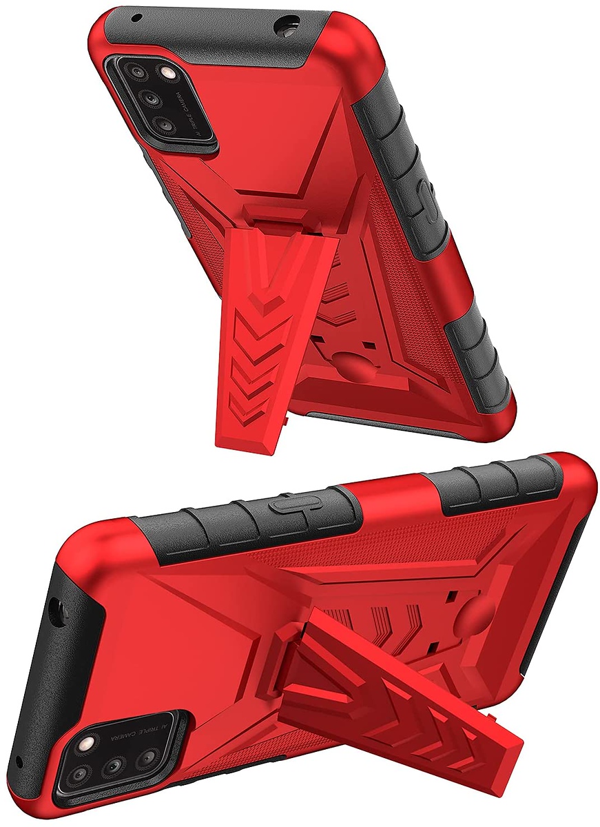 For Apple iPhone SE 3 (2022) SE/8/7 Belt Clip Holster, Stand Hybrid Case Cover - Picture 36 of 37