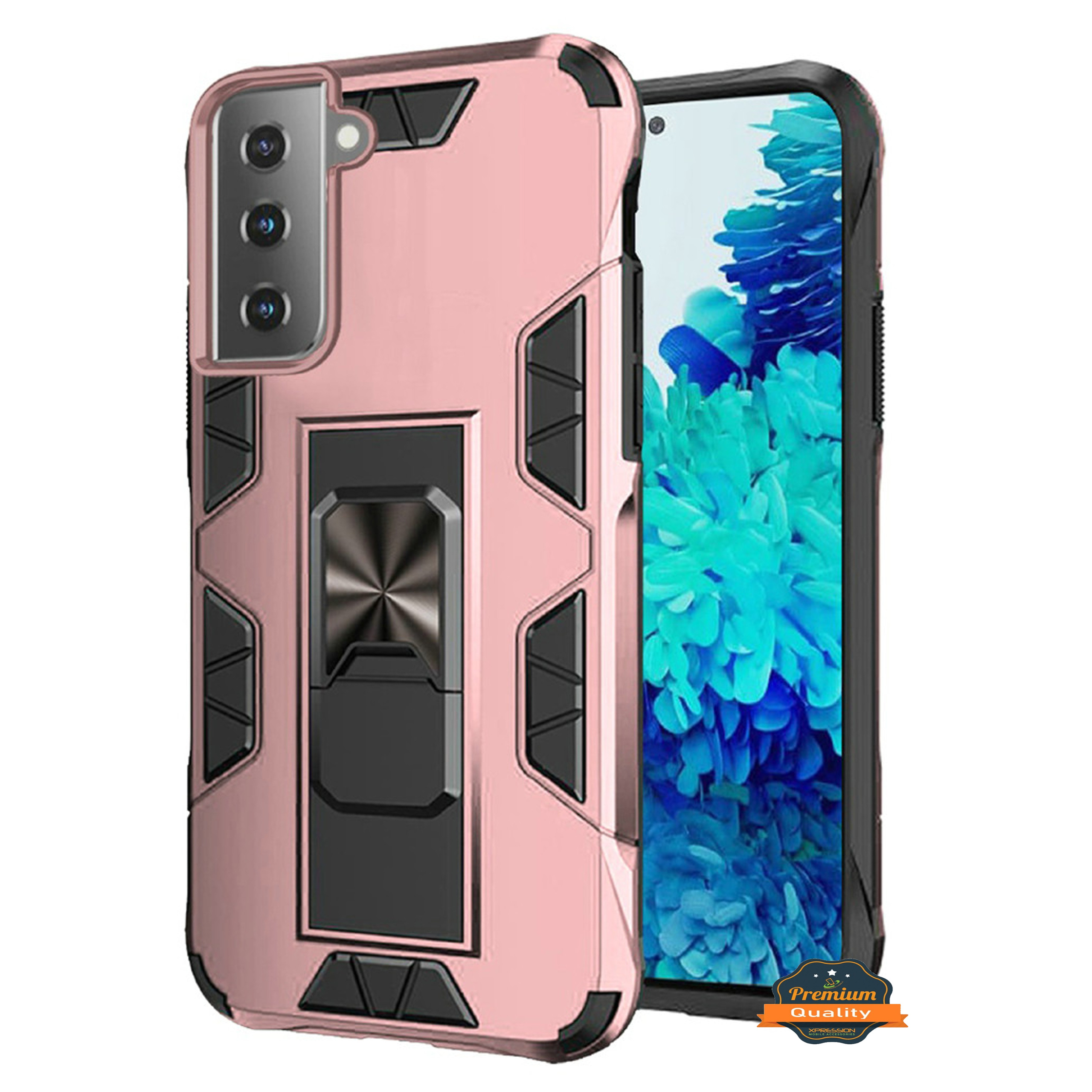 For Kyocera DuraForce Ultra 5G UW E7110 Case w/ Hidden Stand Hybrid Armor Cover - Picture 35 of 41