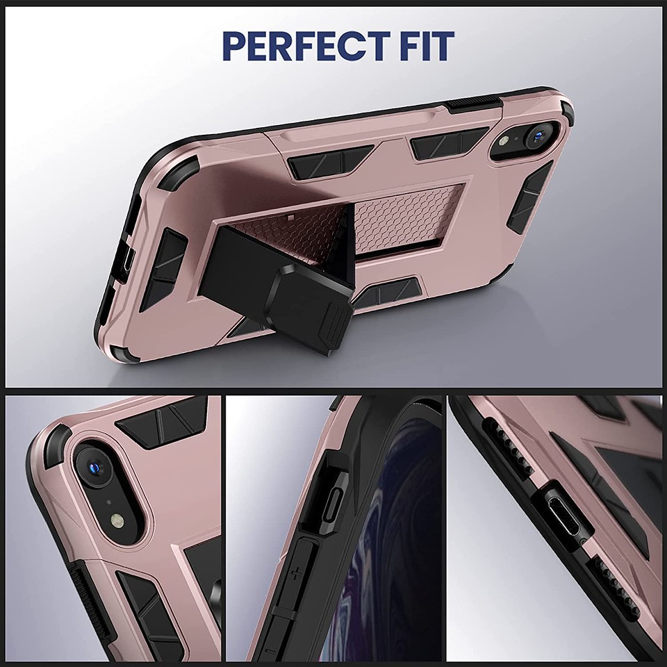 For Kyocera DuraForce Ultra 5G UW E7110 Case w/ Hidden Stand Hybrid Armor Cover - Picture 38 of 41
