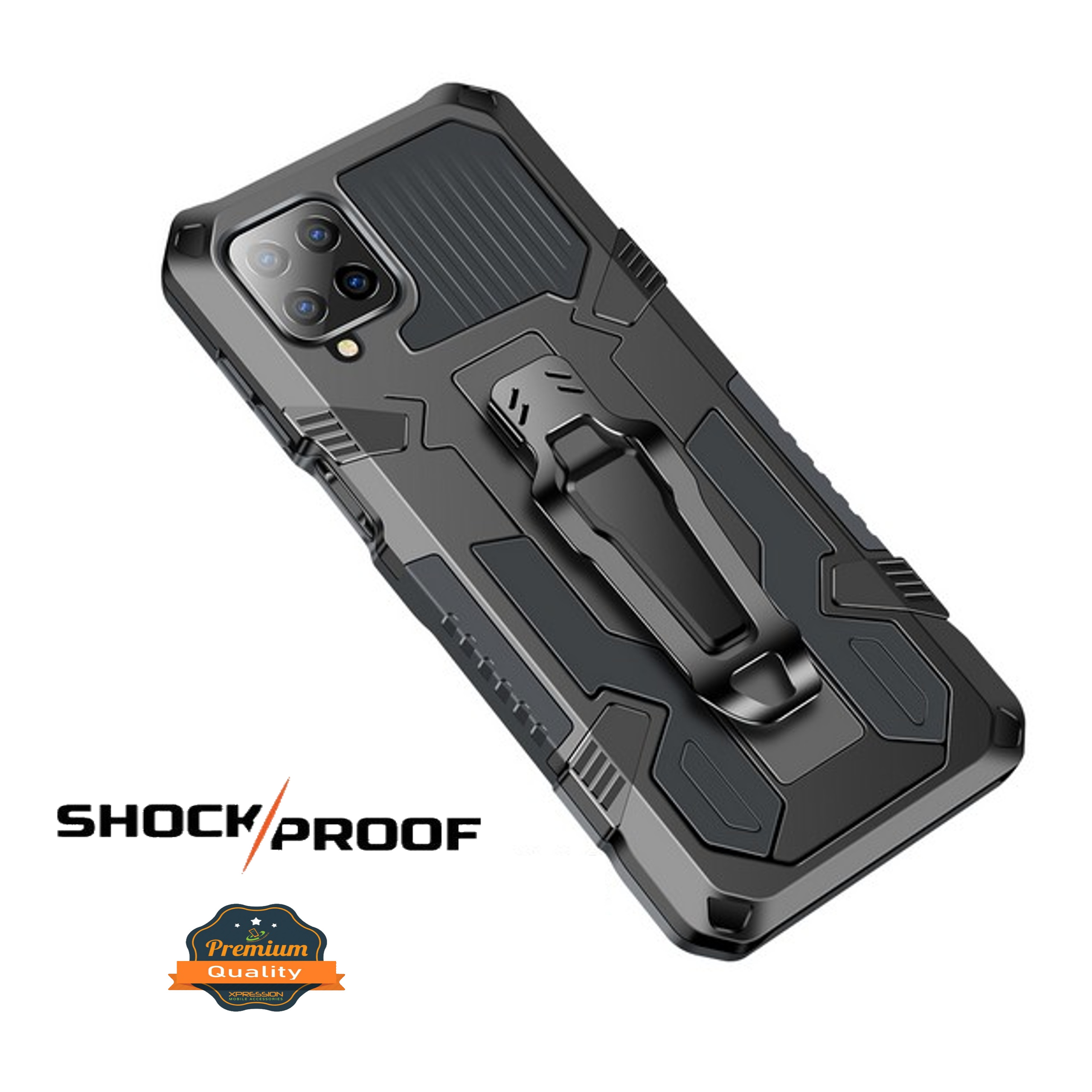 For Motorola Moto G Power 2021 Hybrid Belt Clip & Kickstand 2in1 Hard Case Cover - 第 16/45 張圖片
