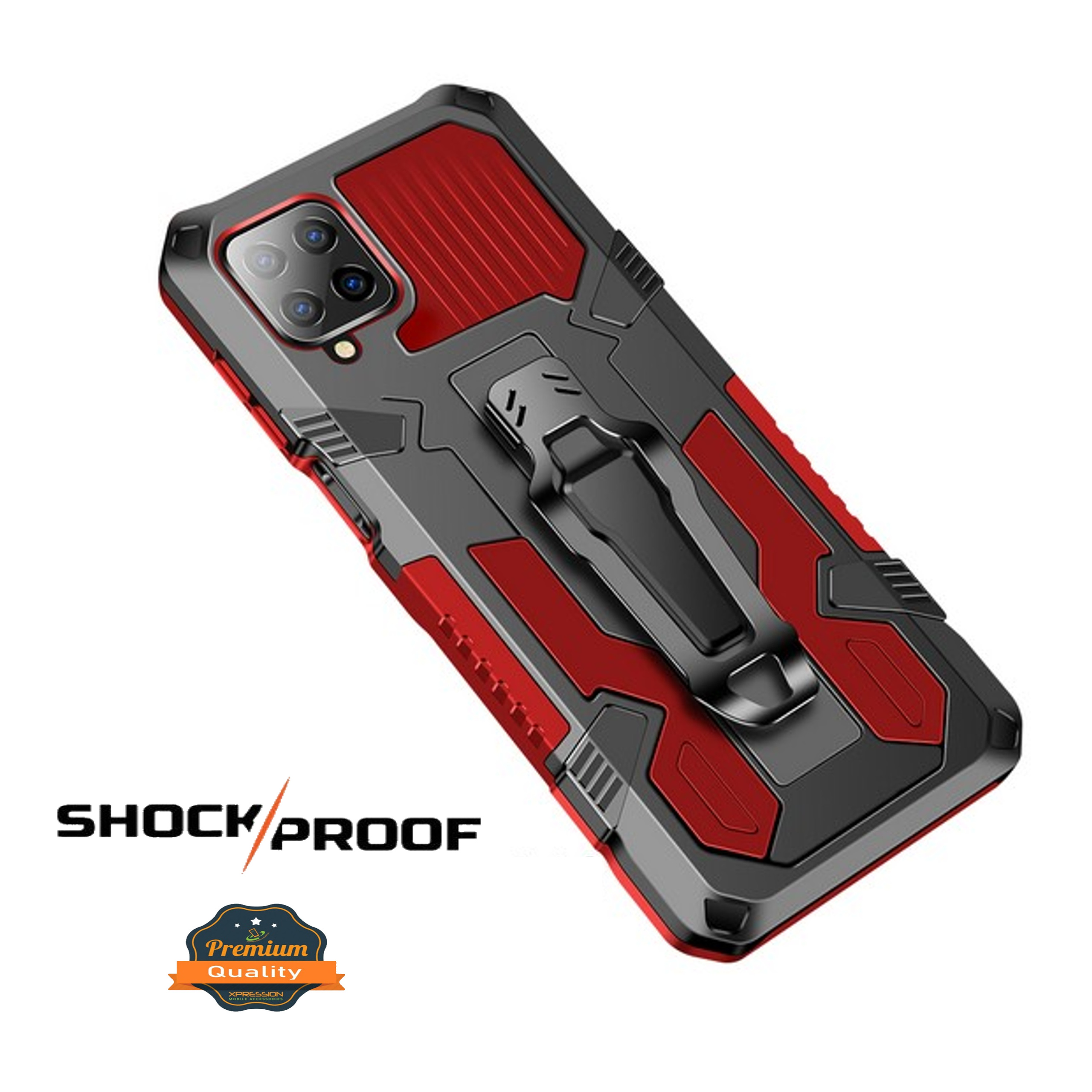 For Motorola Moto G Power 2021 Hybrid Belt Clip & Kickstand 2in1 Hard Case Cover - 第 38/45 張圖片