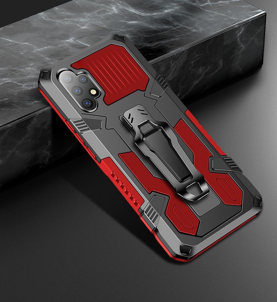 For Motorola Moto G Power 2021 Hybrid Belt Clip & Kickstand 2in1 Hard Case Cover - 第 39/45 張圖片