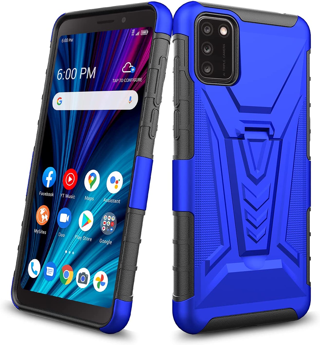 Für Motorola Moto G Stylus 4G 2022 Hybrid Ständer Gürtelclip Holster Etui Abdeckung - Bild 25 von 37