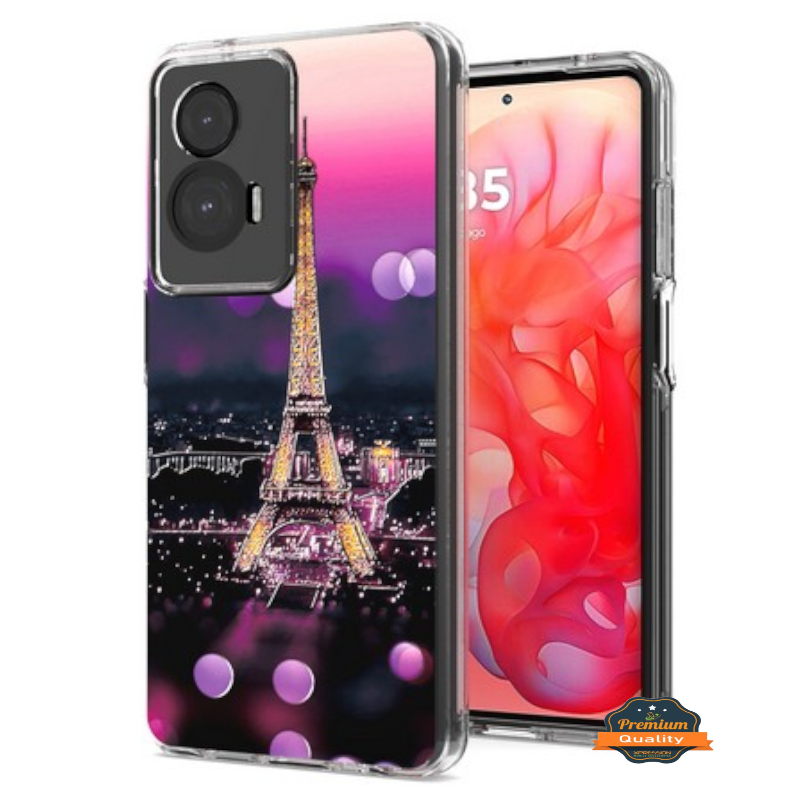 For Motorola Moto G 5G 2025 Trendy Pattern Hybrid Shockproof Case Cover - Picture 53 of 74