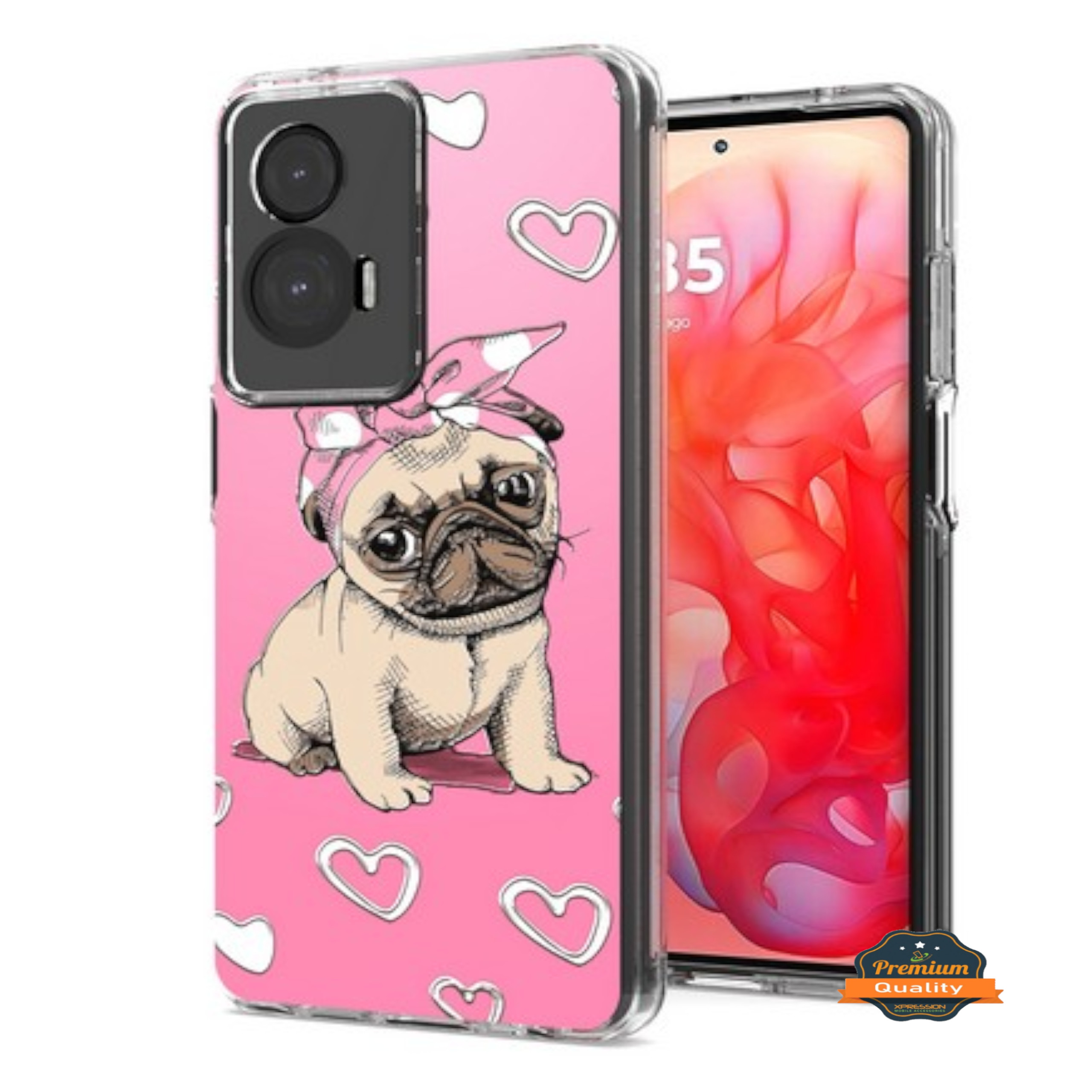 For Motorola Moto G 5G 2025 Trendy Pattern Hybrid Shockproof Case Cover - Picture 64 of 74