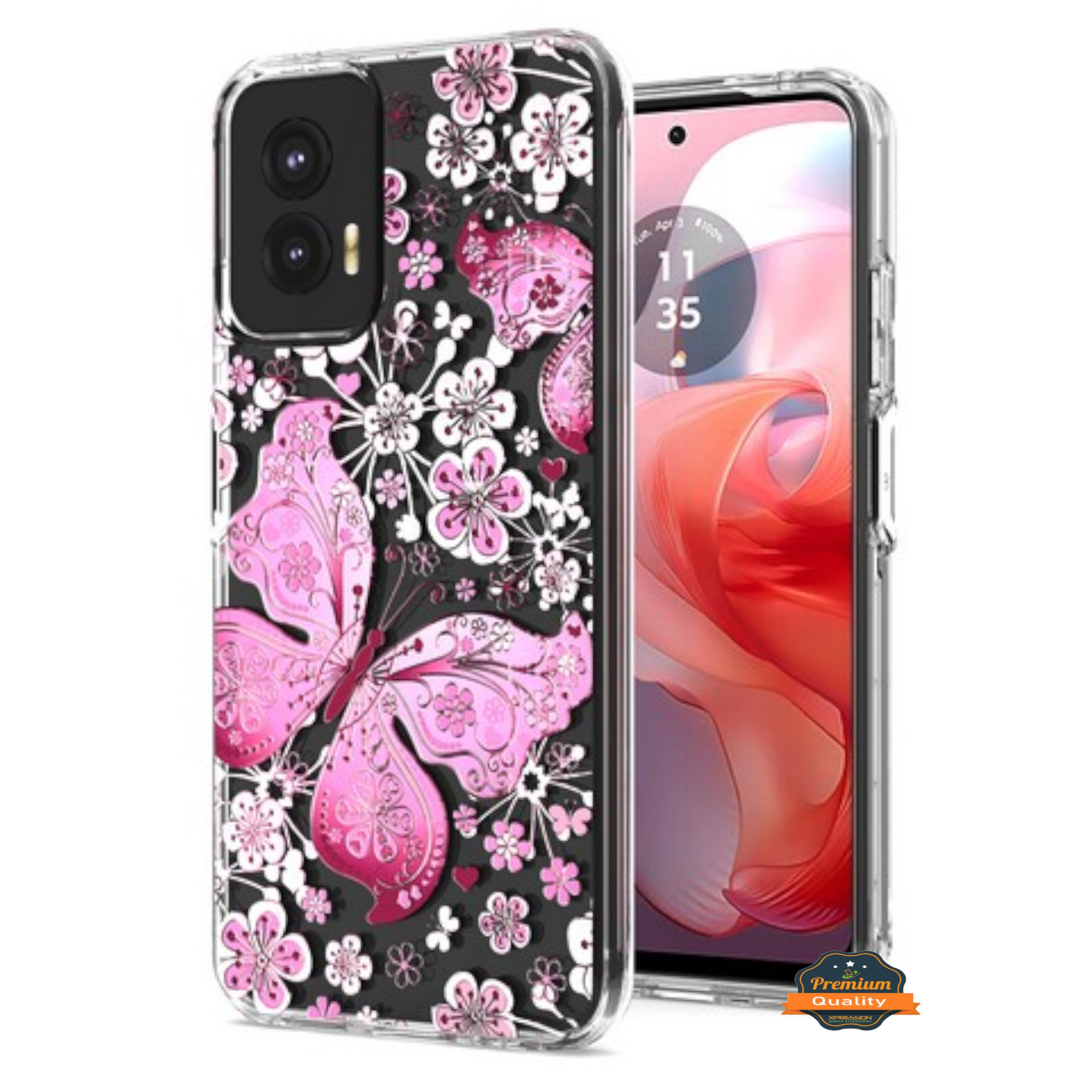 For Motorola Moto G 5G 2025 Trendy Pattern Hybrid Shockproof Case Cover - Picture 31 of 74