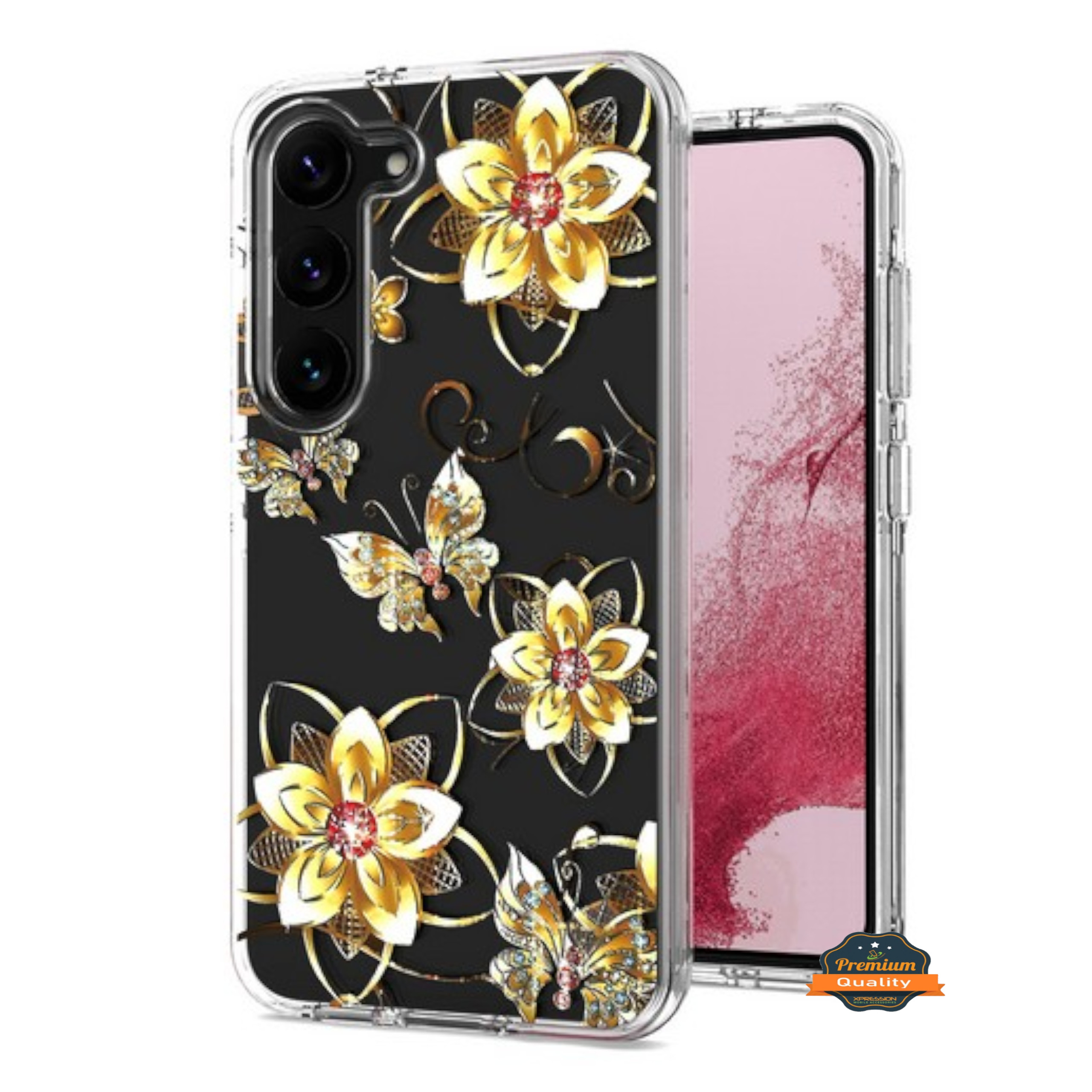 For Motorola Moto G 5G 2025 Trendy Pattern Hybrid Shockproof Case Cover - Picture 52 of 74