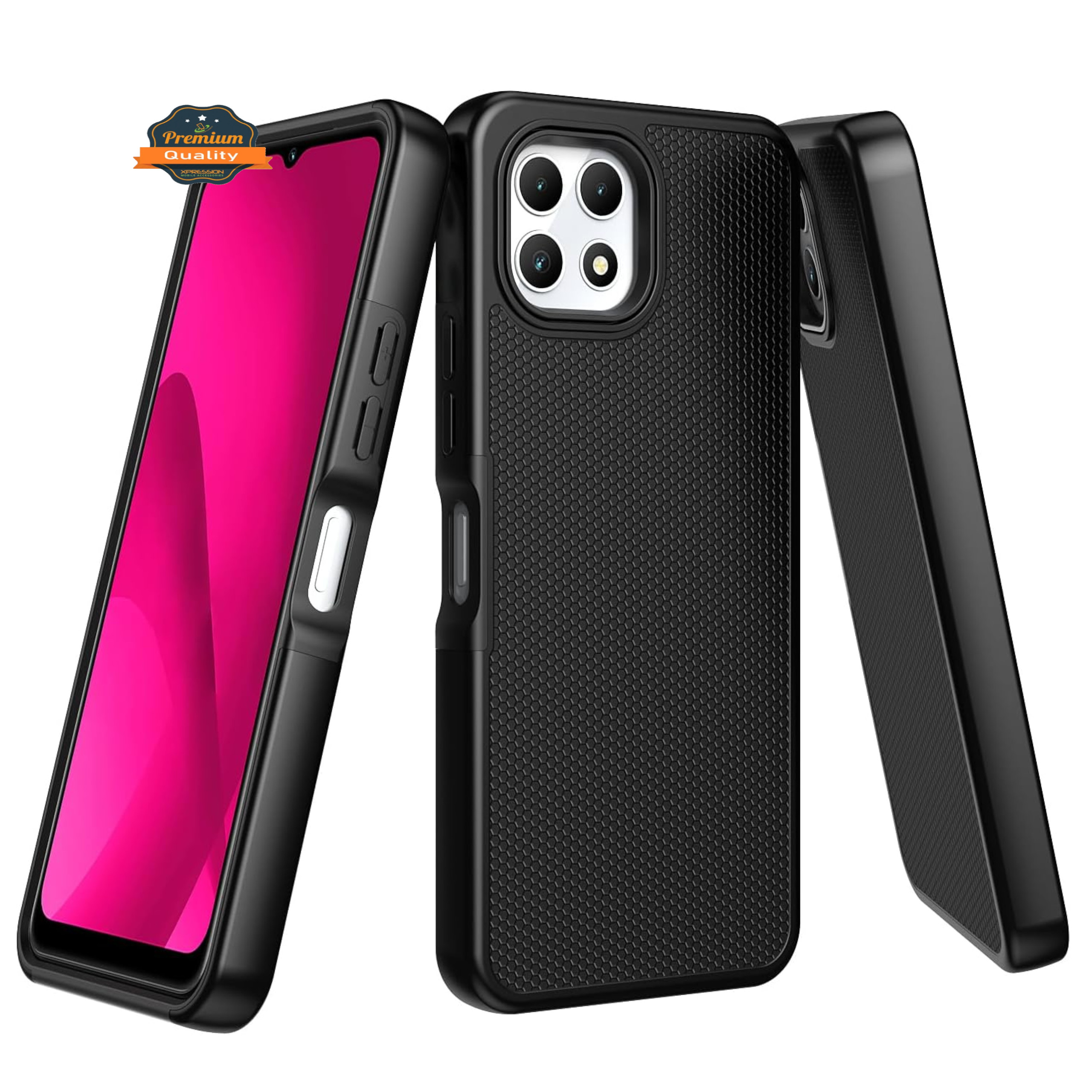Para Motorola Moto G 5G 2025 Doble Capa TPU Híbrido con Texturizada Resistente Estuche Cubierta - Imagen 14 de 51