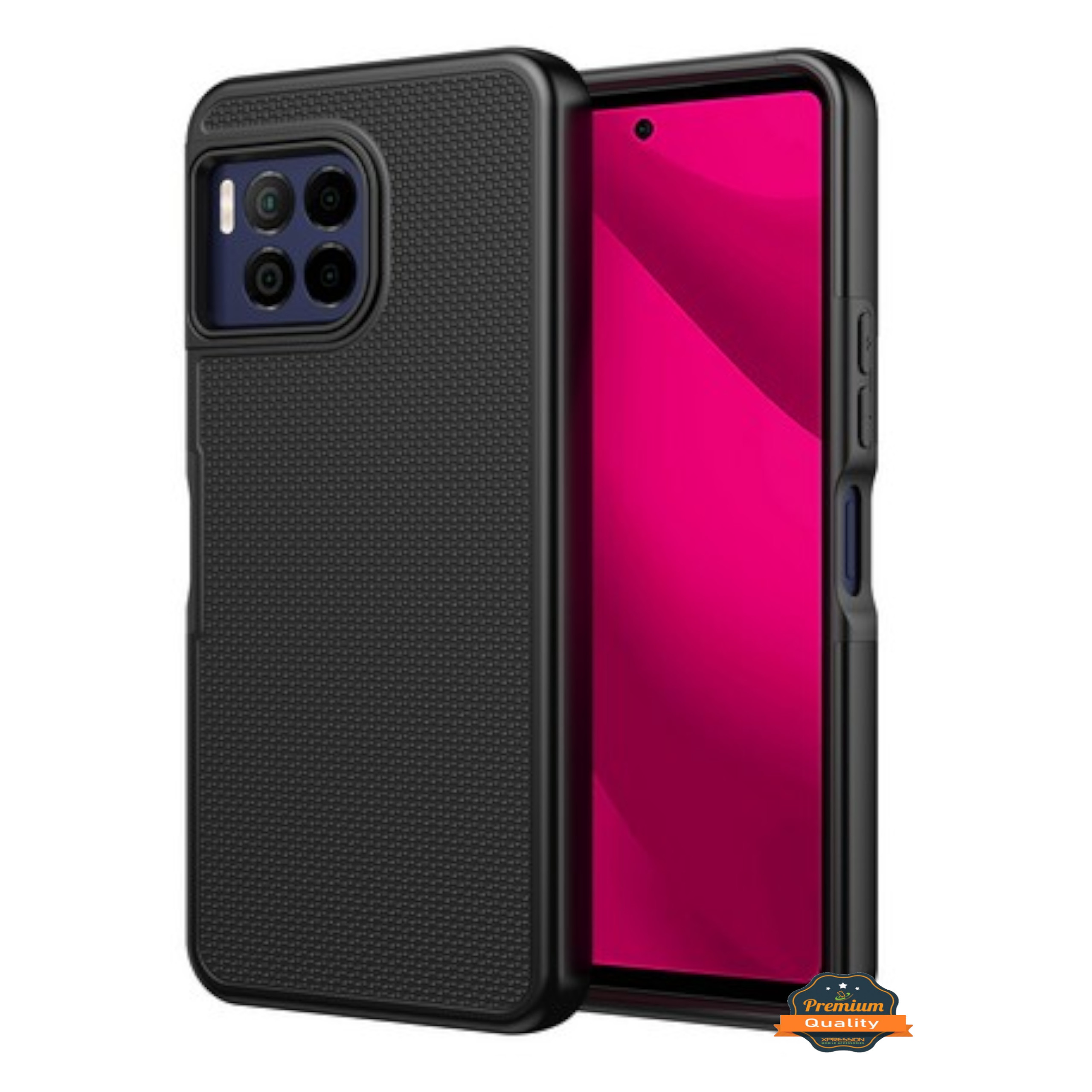 Para Motorola Moto G 5G 2025 Doble Capa TPU Híbrido con Texturizada Resistente Estuche Cubierta - Imagen 12 de 51