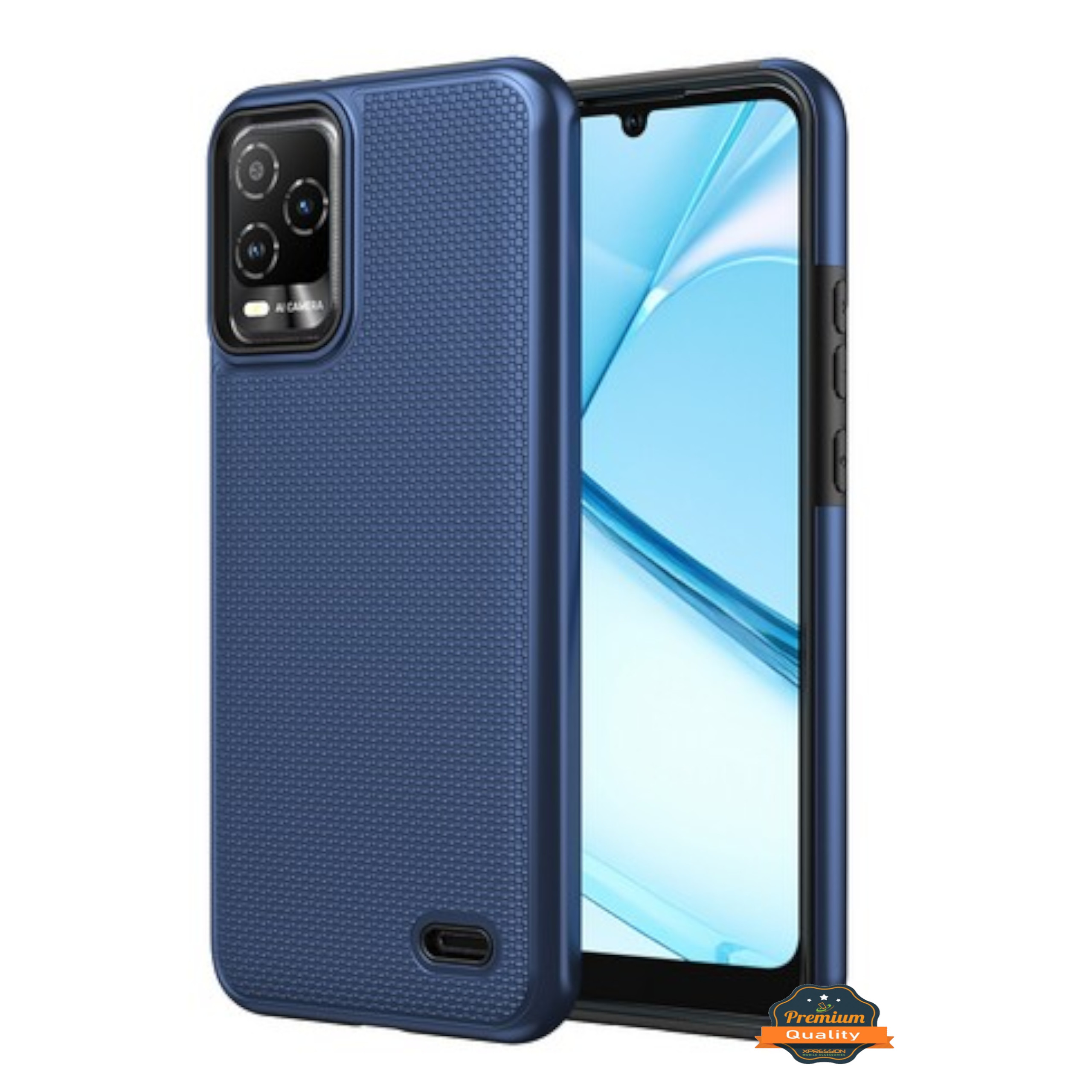 Para Motorola Moto G 5G 2025 Doble Capa TPU Híbrido con Texturizada Resistente Estuche Cubierta - Imagen 19 de 51