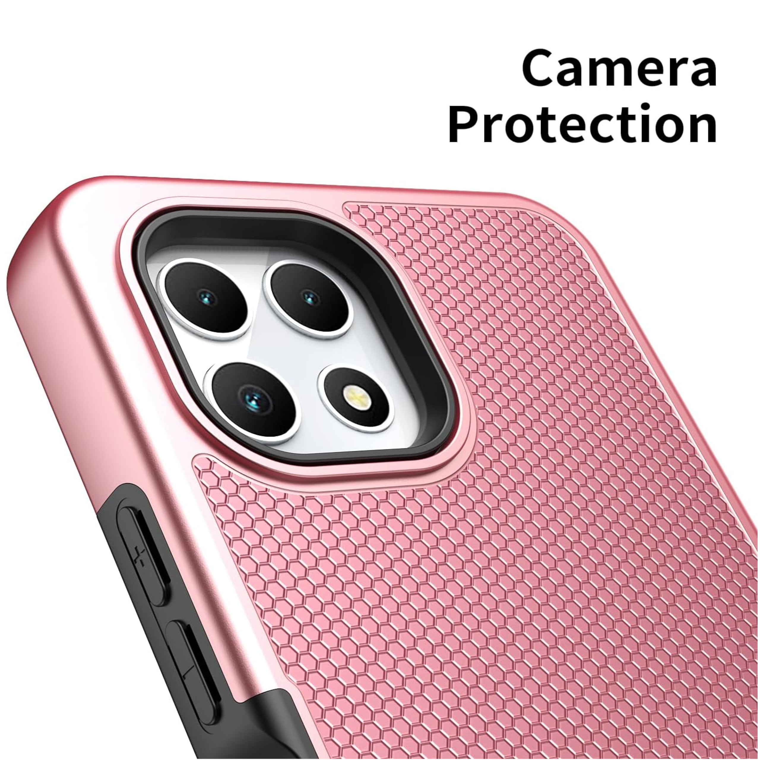Para Motorola Moto G 5G 2025 Doble Capa TPU Híbrido con Texturizada Resistente Estuche Cubierta - Imagen 50 de 51