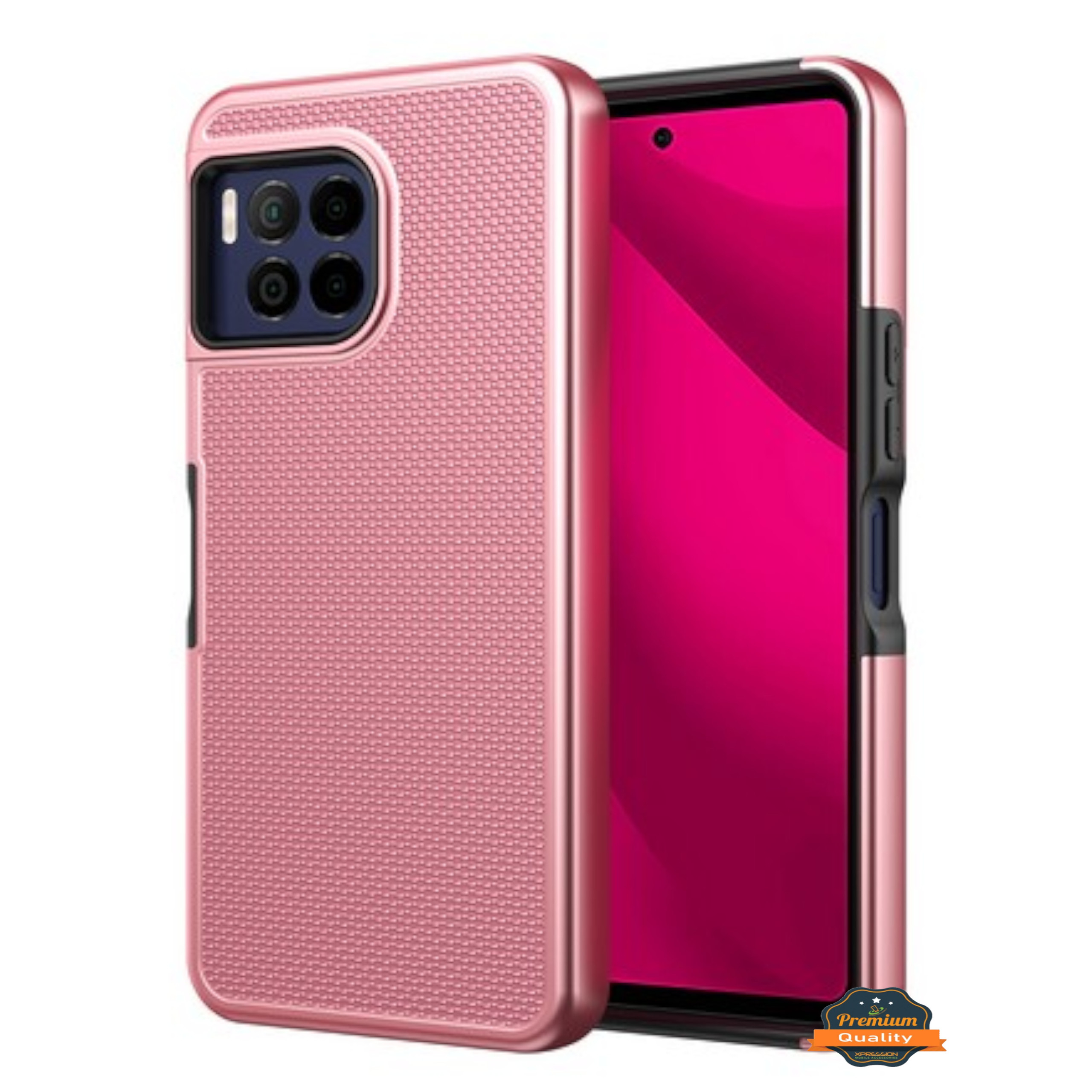 Para Motorola Moto G 5G 2025 Doble Capa TPU Híbrido con Texturizada Resistente Estuche Cubierta - Imagen 45 de 51