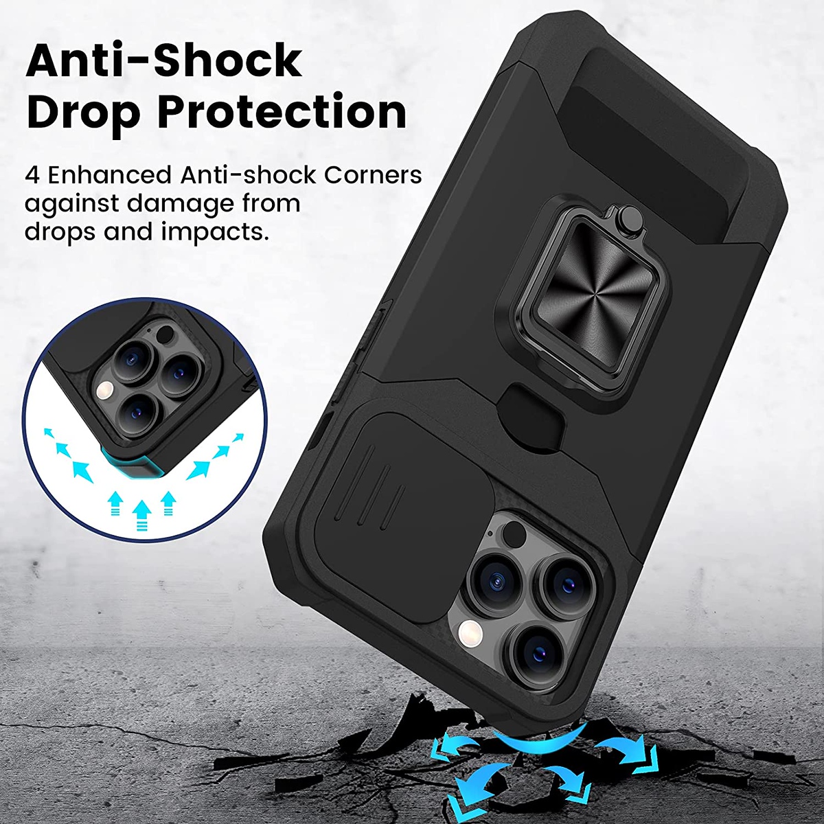 Für Motorola Moto G Power 5G 2025 Hybrid Wallet Card & Ring Stand Case Hülle - Bild 16 von 51