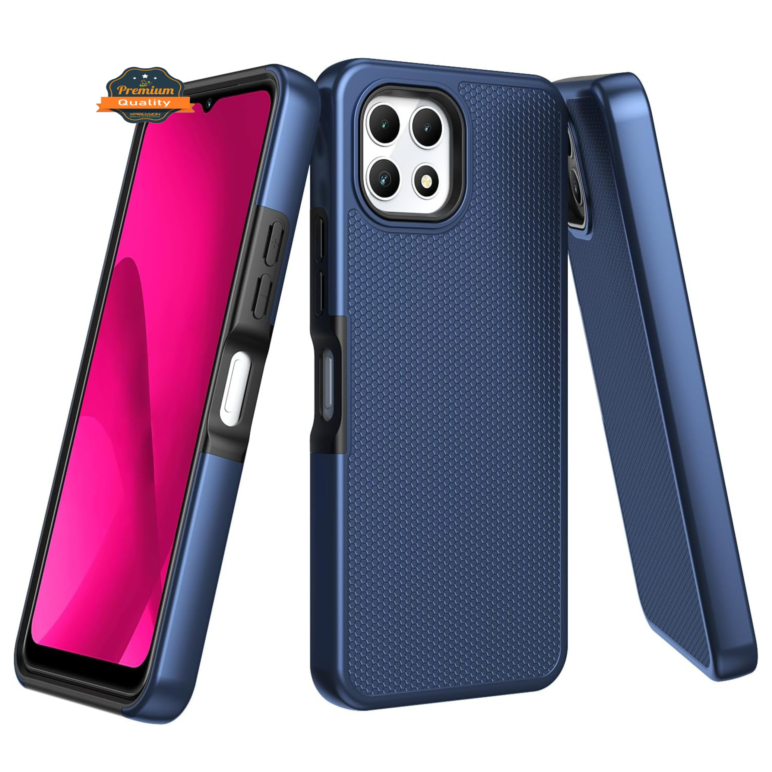 For Motorola Moto G Power 5G 2025 TPU Silicone Hybrid Textured Rugged Case Cover - Picture 22 of 51