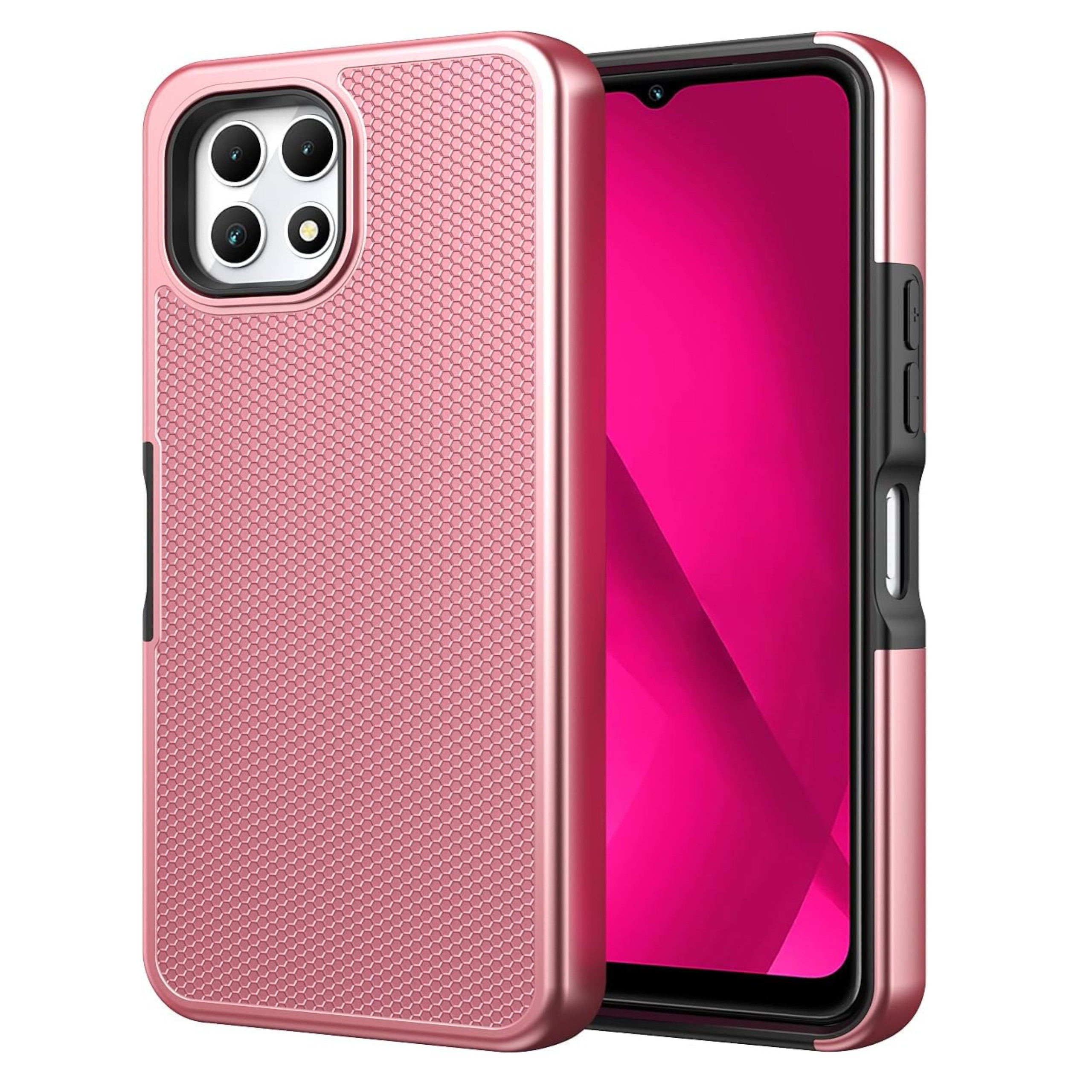 For Motorola Moto G Power 5G 2025 TPU Silicone Hybrid Textured Rugged Case Cover - Picture 46 of 51