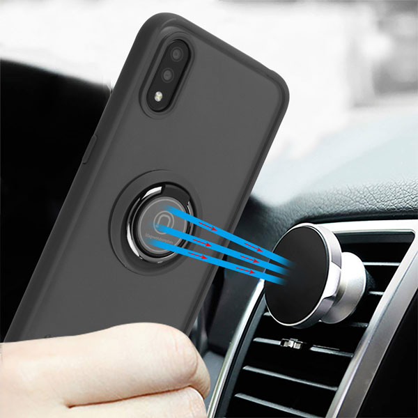 Funda protectora con soporte de anillo híbrido transparente para Motorola Moto G Stylus 5G 22 - Imagen 28 de 50