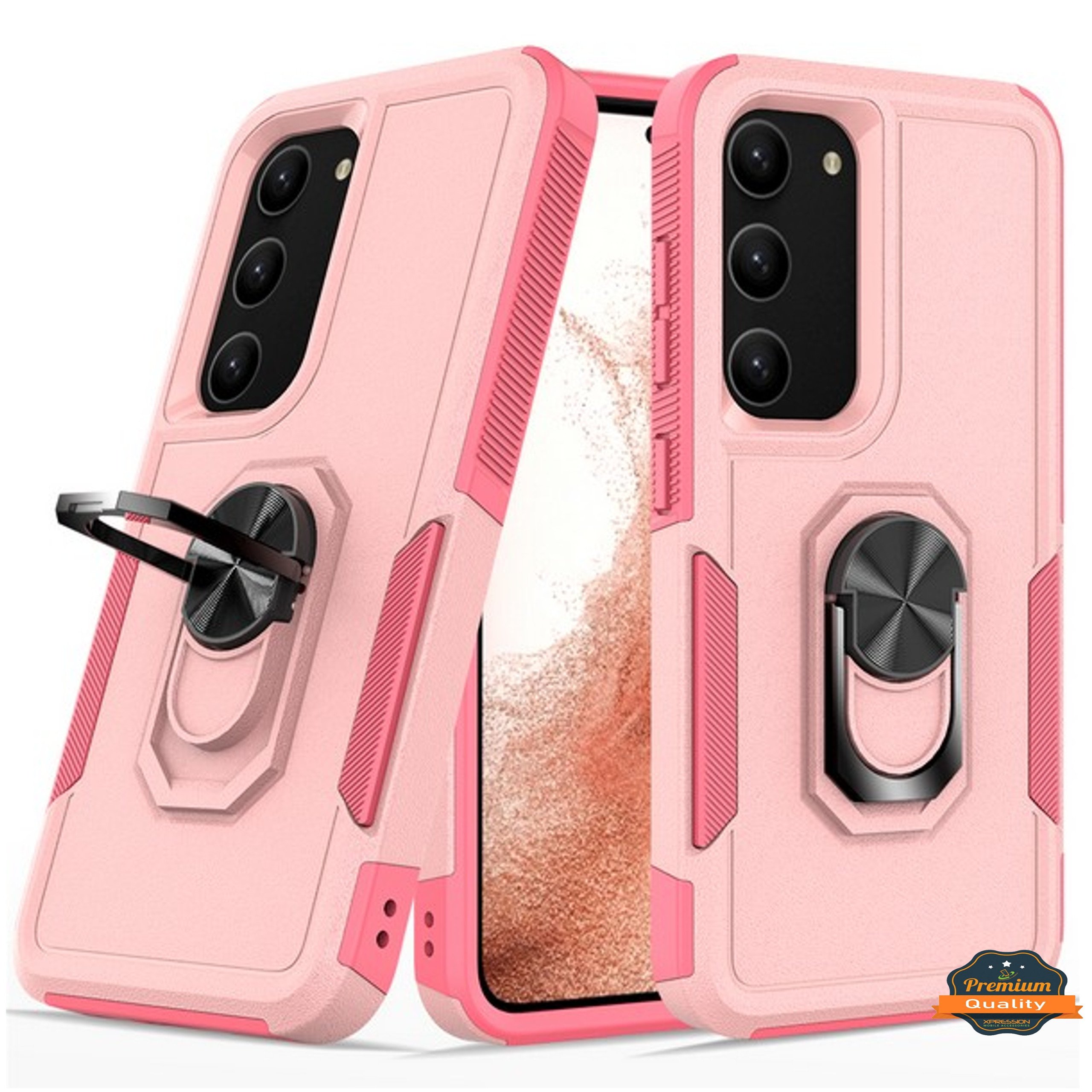 Funda protectora con soporte de anillo híbrido de doble capa a prueba de golpes para Motorola Moto G 5G 2023 - Imagen 47 de 63