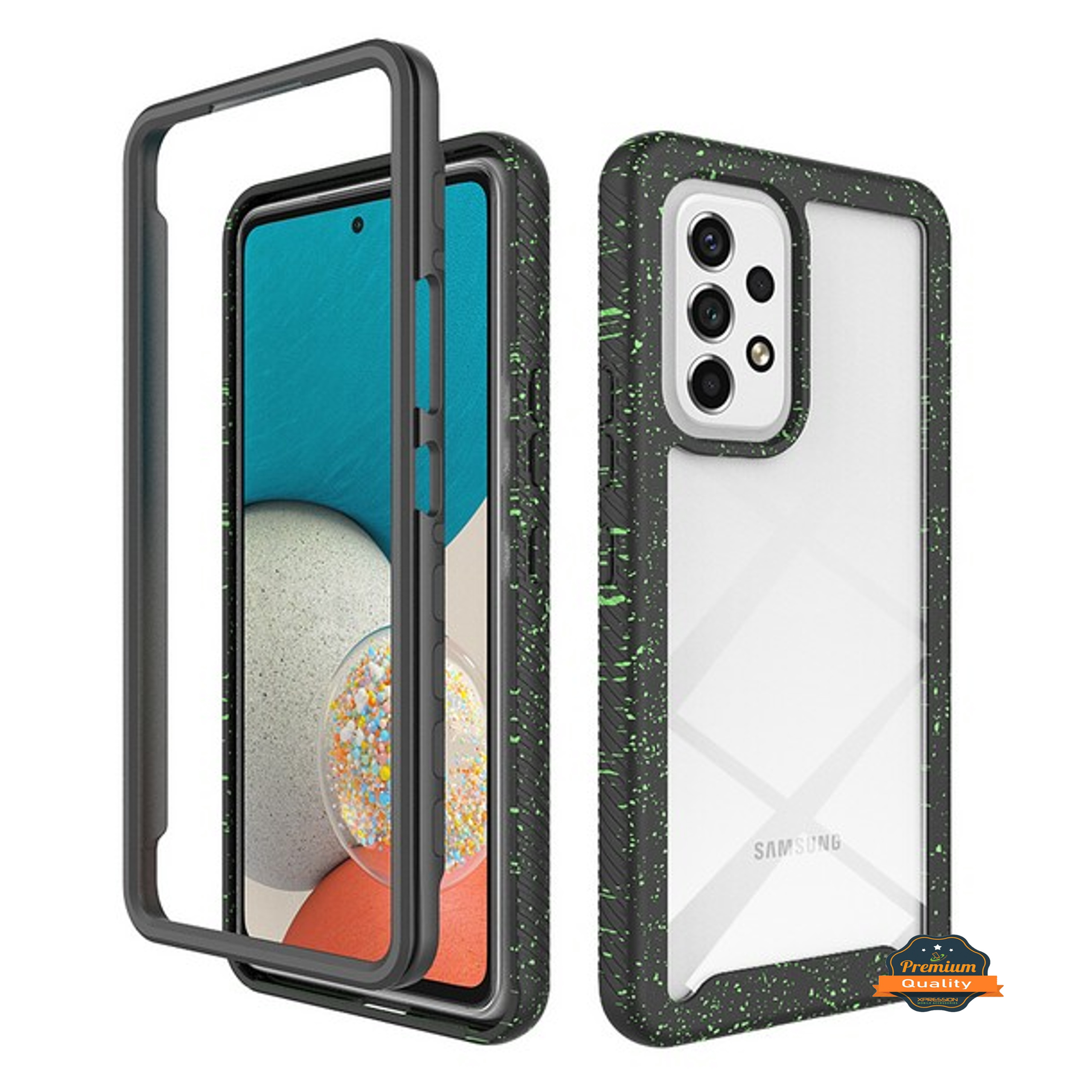 For Motorola Moto G Stylus 2021 4G Armor Hybrid Clear Rugged Frame Case Cover - Picture 11 of 37