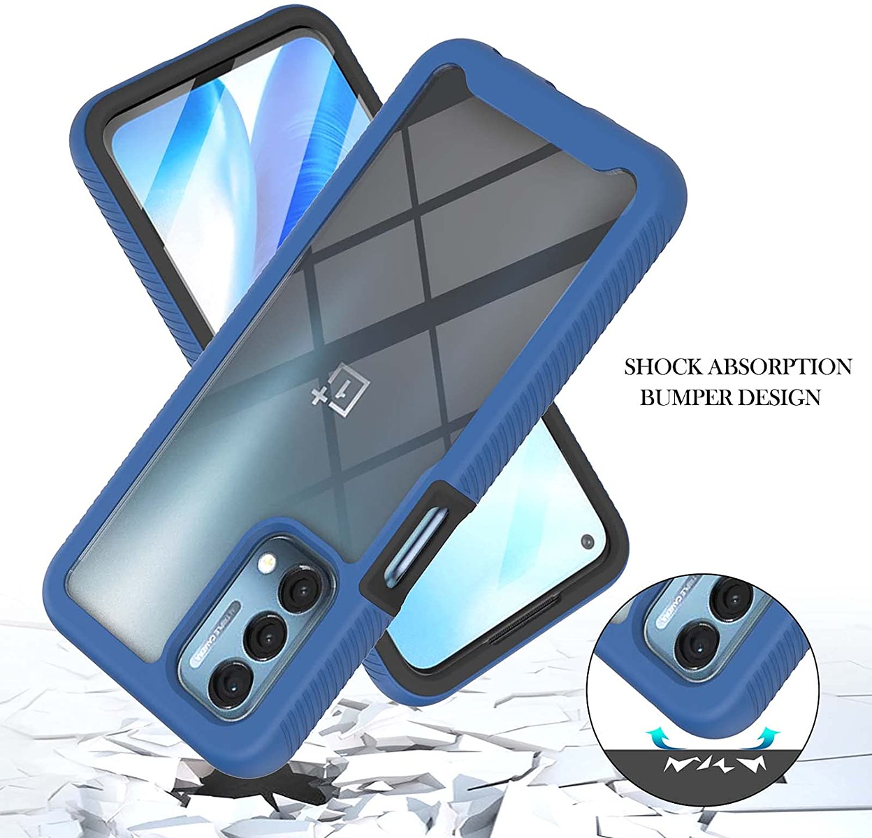 For Motorola Moto G Stylus 2021 4G Armor Hybrid Clear Rugged Frame Case Cover - Picture 25 of 37